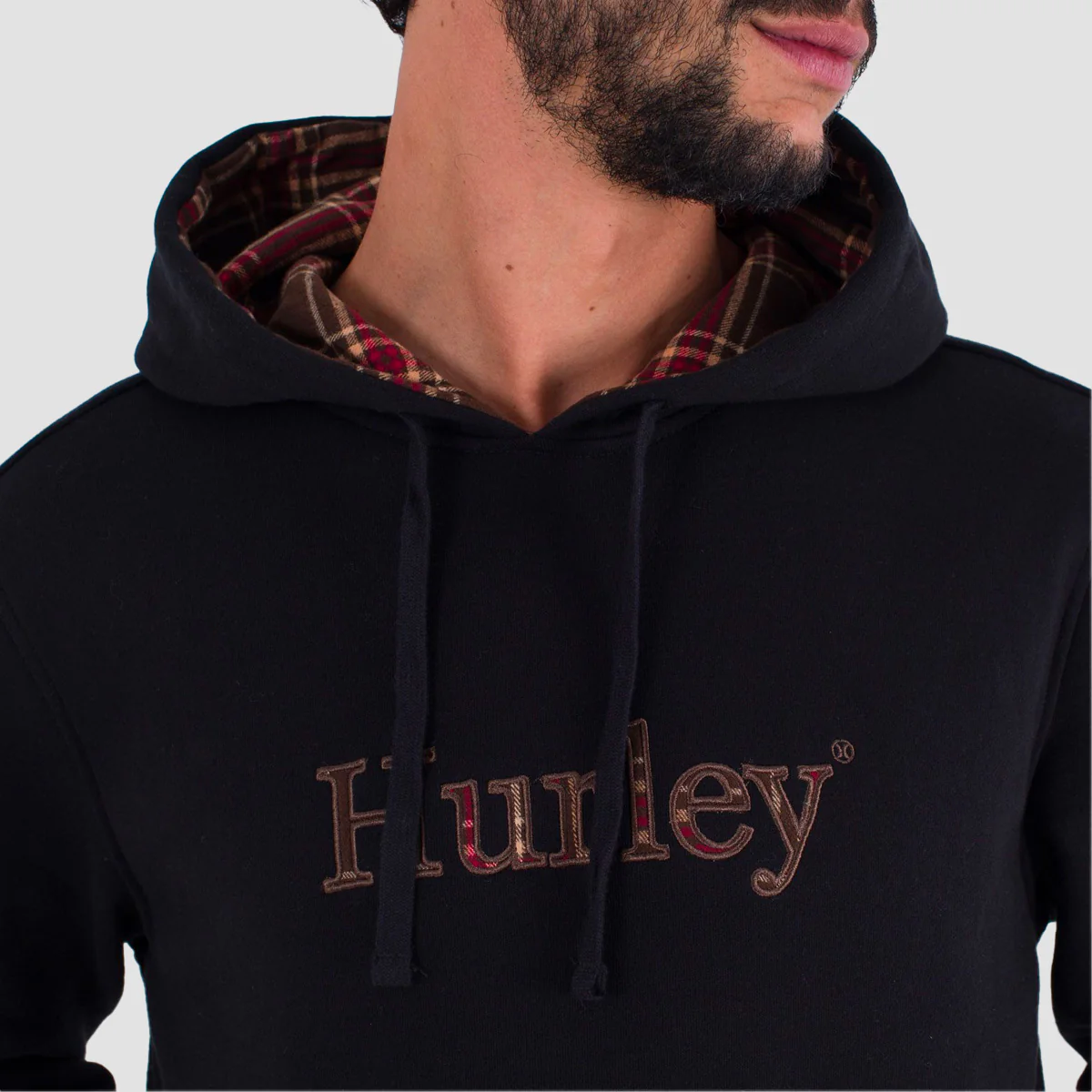 Hurley Trail Pullover Hoodie Black - Image 2