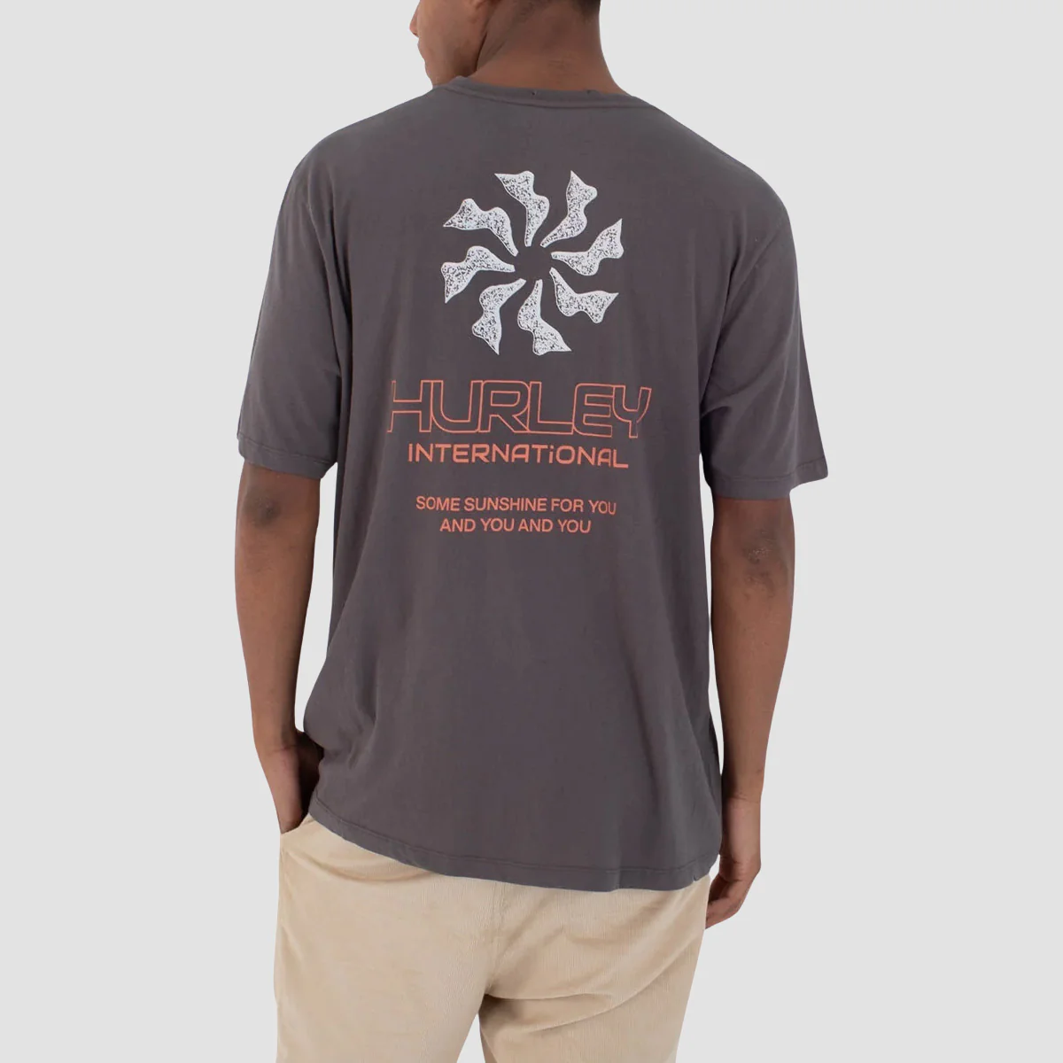 Hurley Whirlpool T-Shirt Ion Grey - Image 2