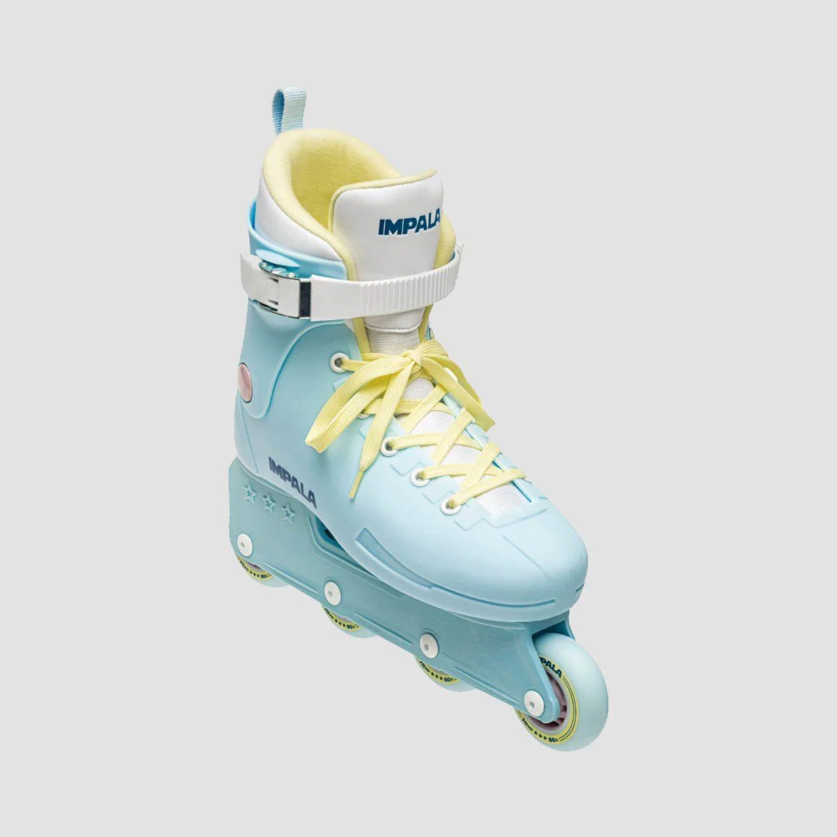 Impala Lightspeed Inline Skates Sky Blue/Yellow - Image 2