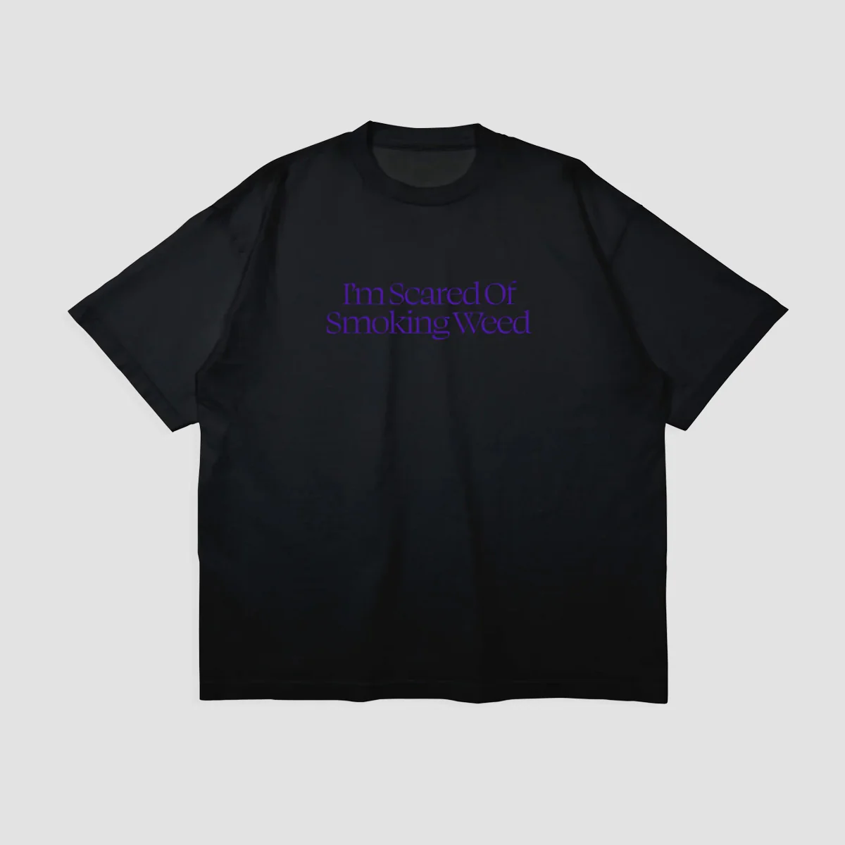 Jacuzzi Unlimited Scared Weed Premium T- Shirt Black/Purple
