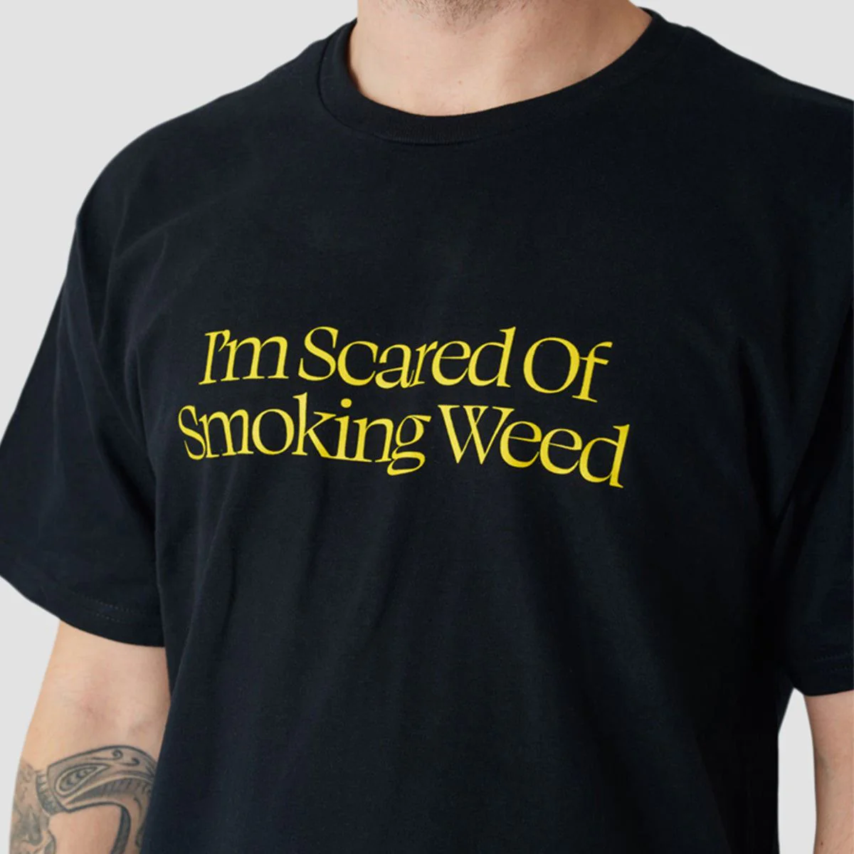 Jacuzzi Unlimited Scared Weed T-Shirt Black - Image 2
