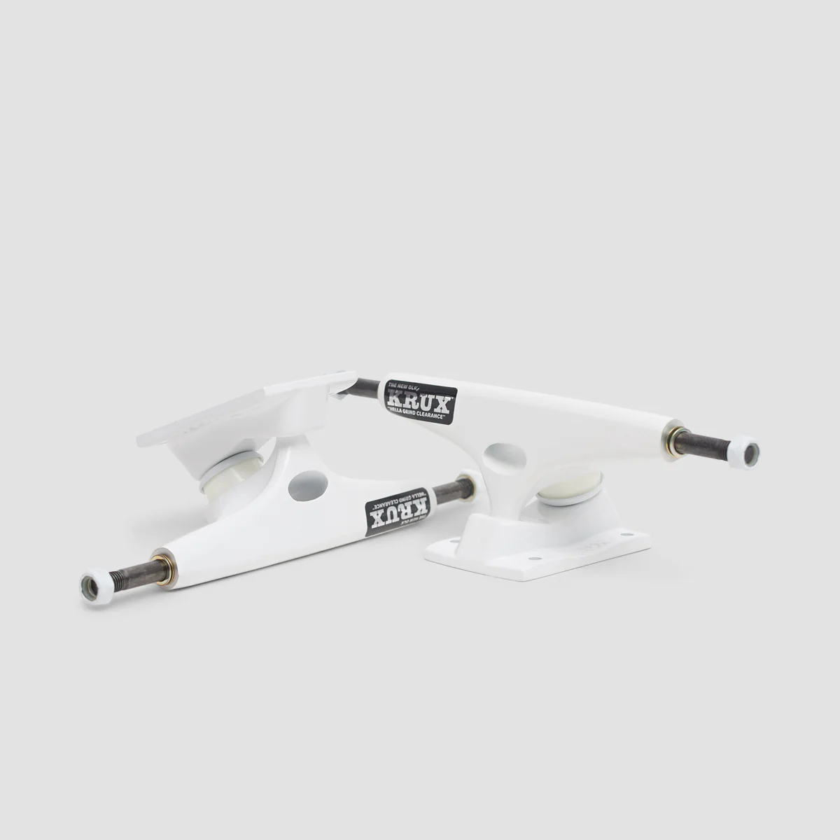 Krux K5 DLK Reverse Goth Standard Skateboard Trucks 1 Pair White - 8.5" - Image 3