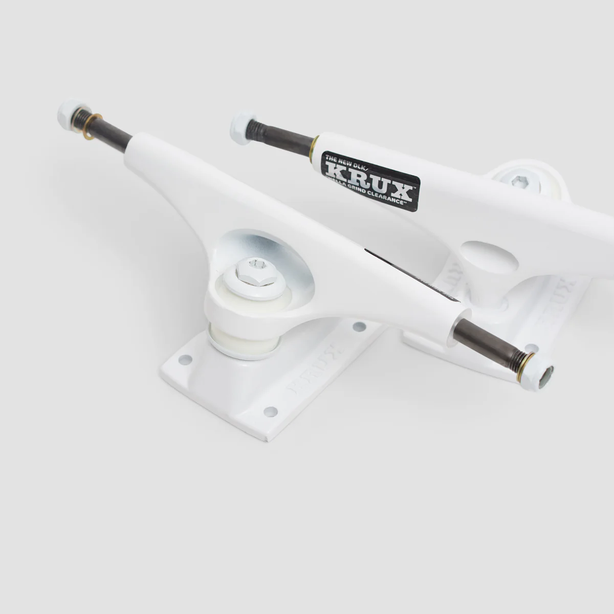 Krux K5 DLK Reverse Goth Standard Skateboard Trucks 1 Pair White - 8.5" - Image 4