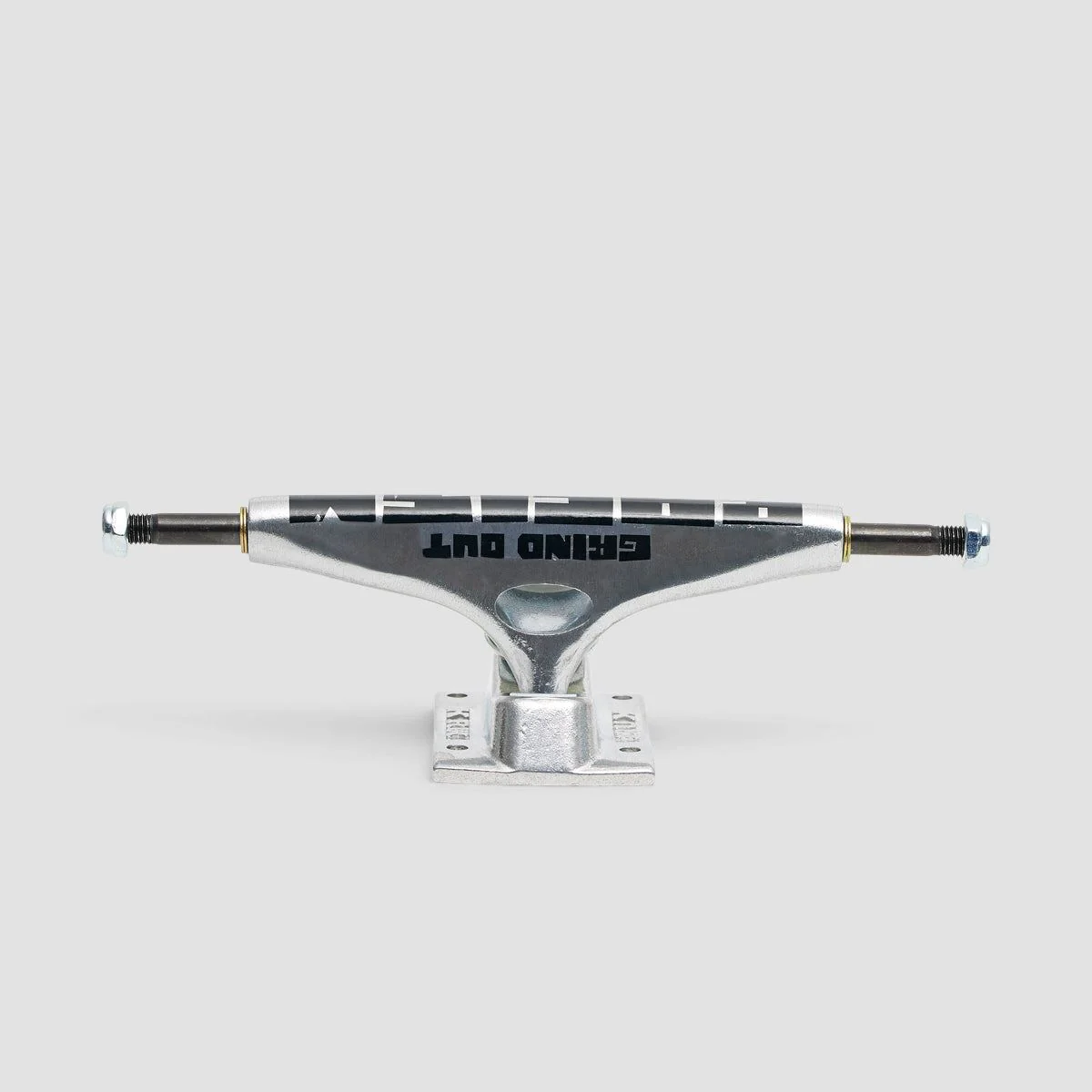 Krux K5 Grind Out Racism DLK Standard Skateboard Trucks 1 Pair Silver - 8"