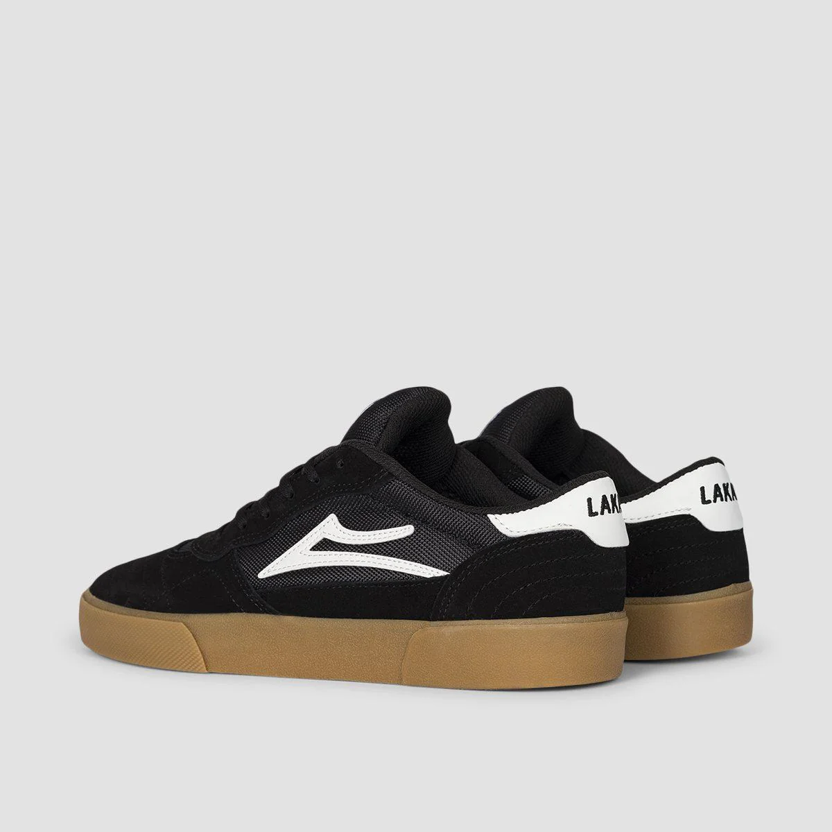 Lakai Cambridge Shoes - Black/Gum Suede - Image 3