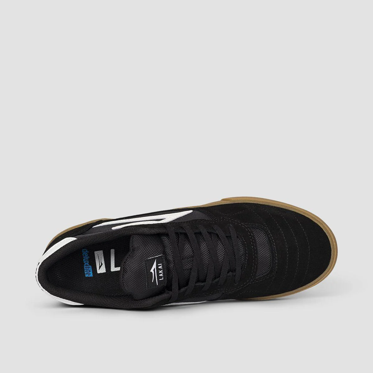 Lakai Cambridge Shoes - Black/Gum Suede - Image 4