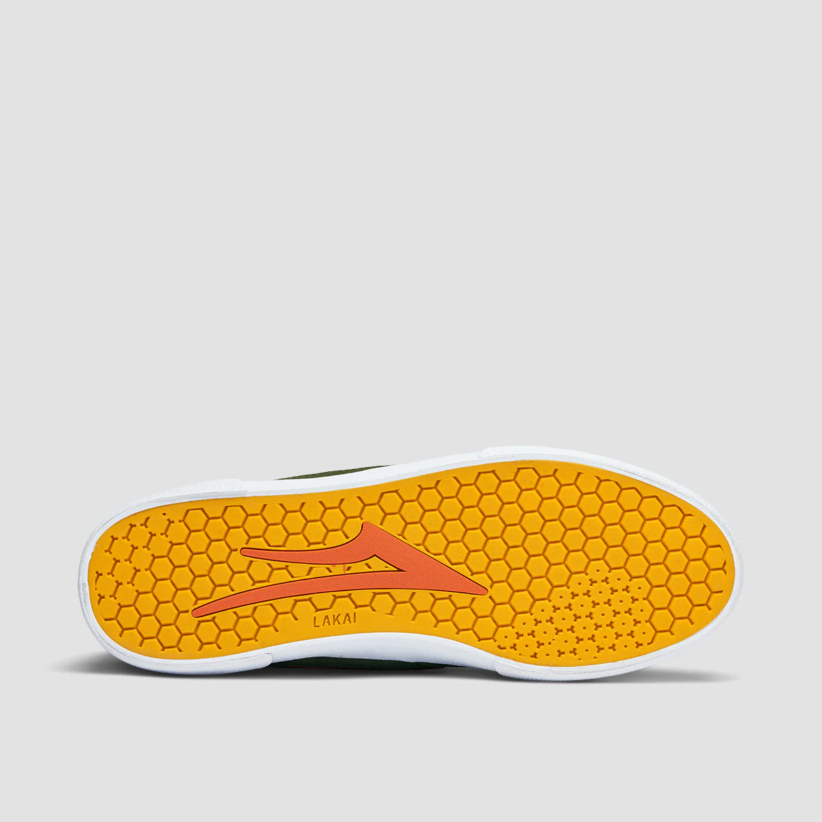 Lakai Cambridge Shoes - Olive/Yellow Suede - Image 5