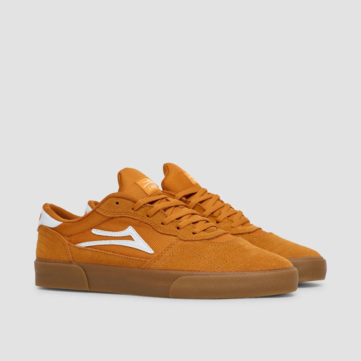 Lakai Cambridge Shoes - Orange Suede - Image 2