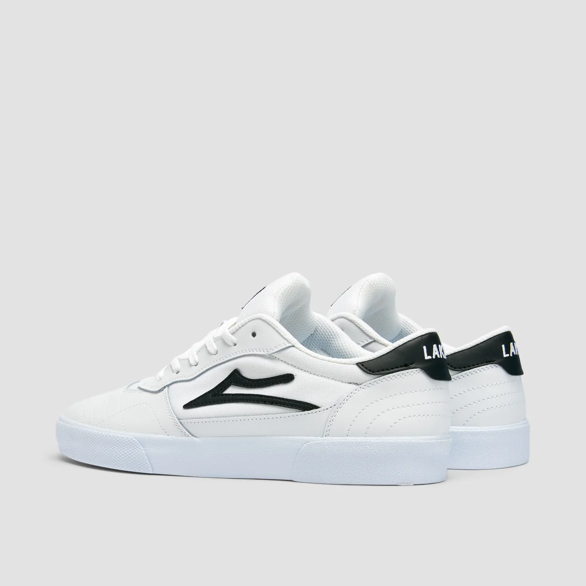 Lakai Cambridge Shoes - White Leather - Image 3