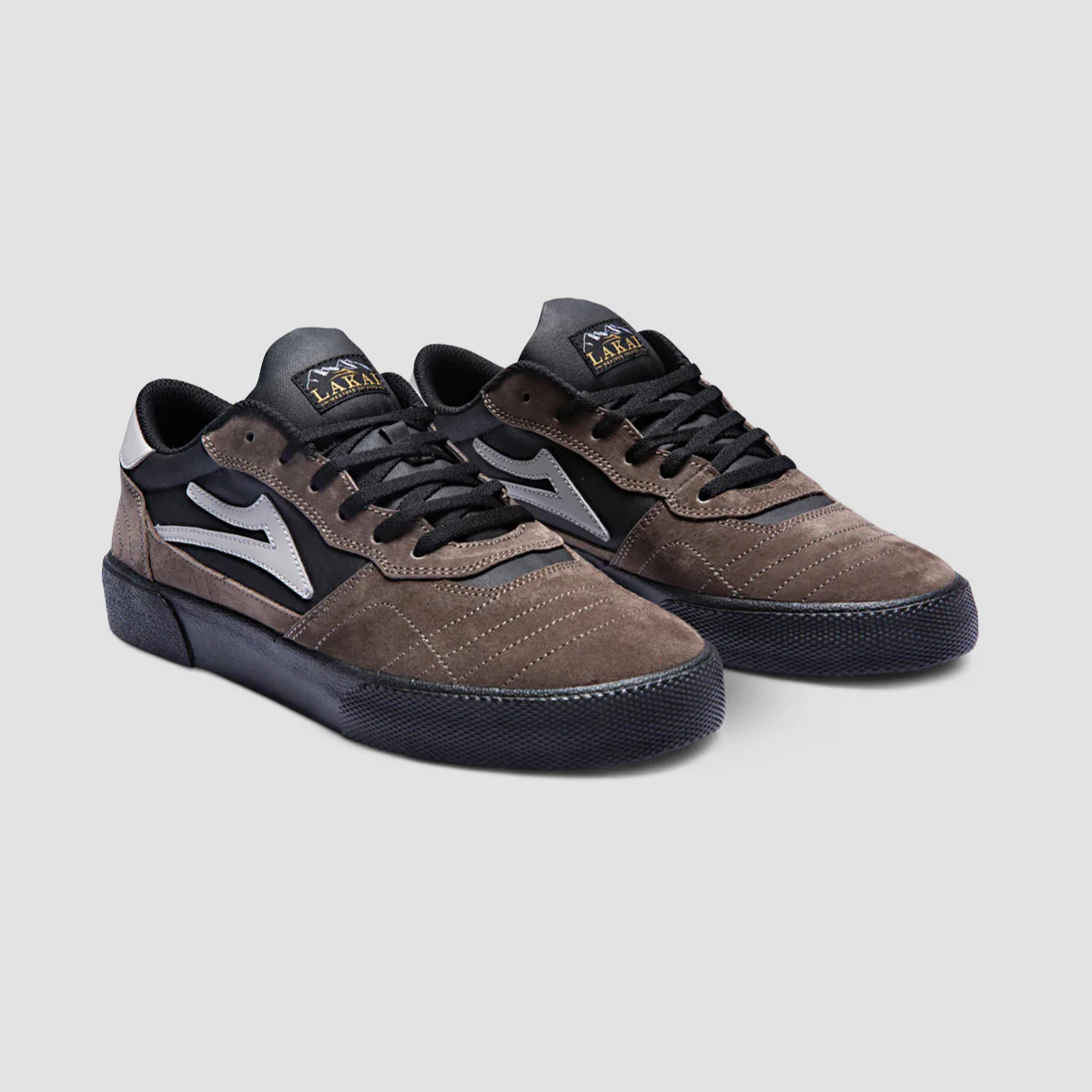 Lakai Cambridge Skate Shoes - Chocolate Suede - Image 2