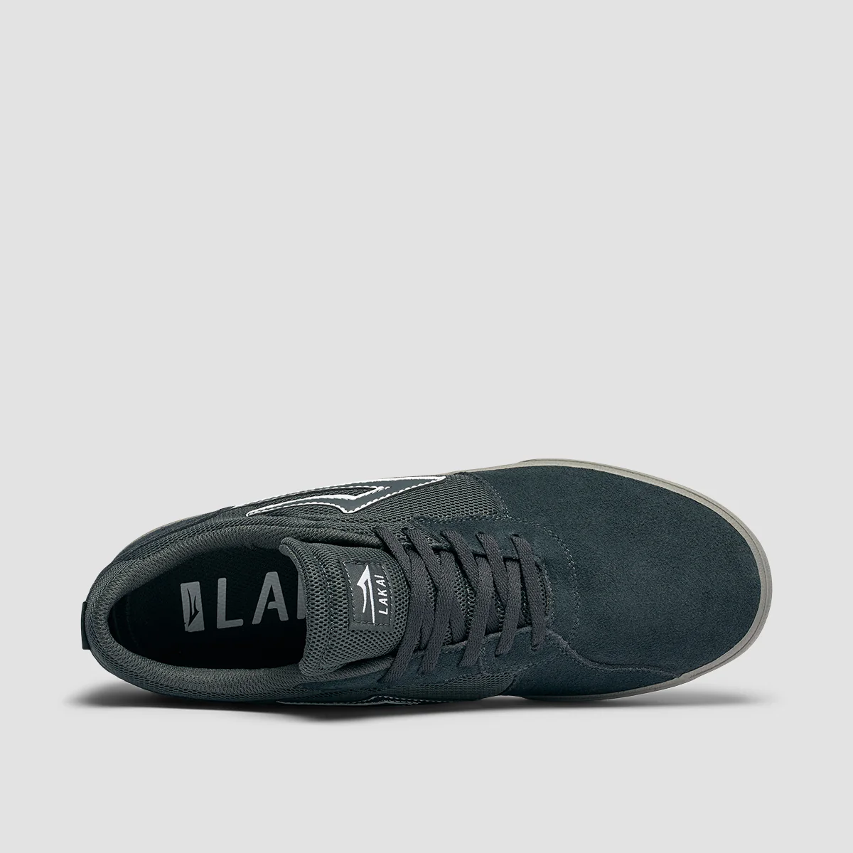 Lakai Cardiff Shoes - Charcoal Suede - Image 4
