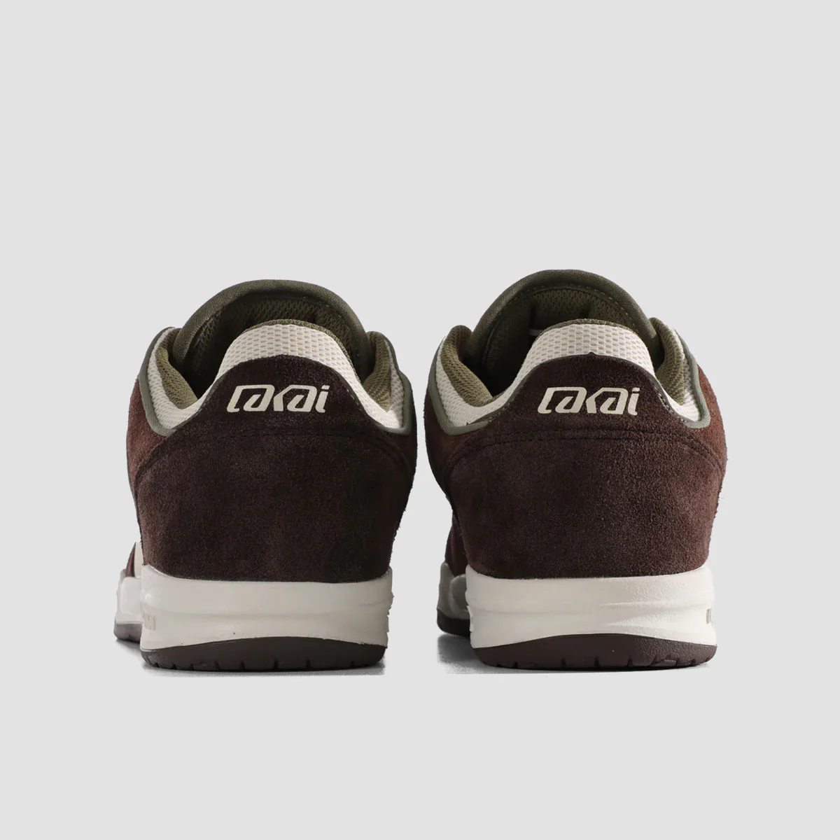 Lakai Telford Low Shoes - Chestnut Suede Birch Brown - Image 3