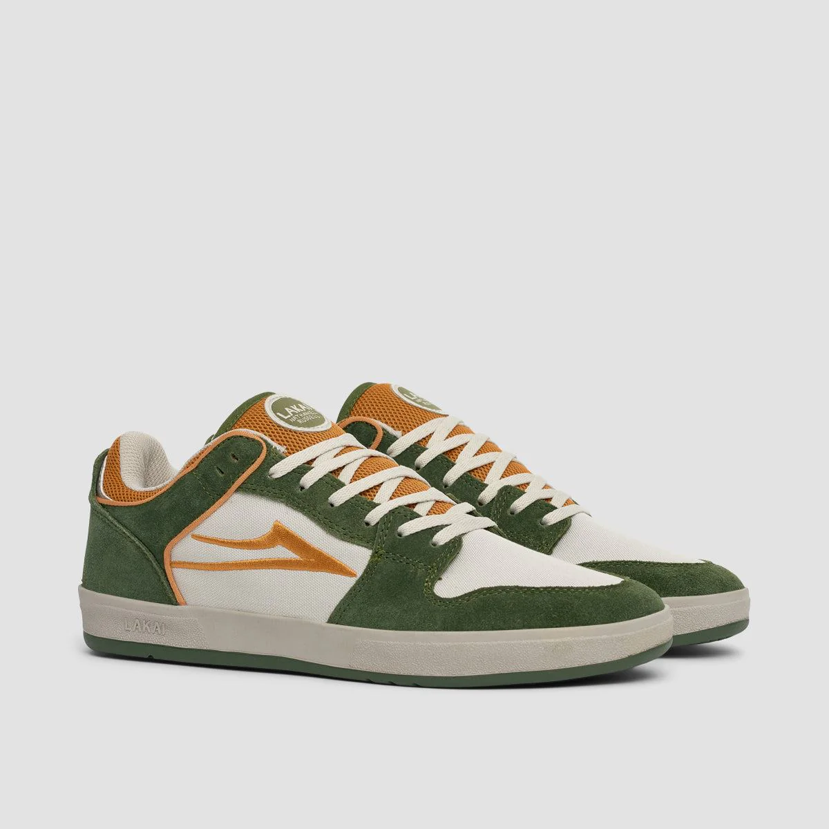 Lakai Telford Low X Nathaniel Russell Shoes - Earth Suede - Image 2