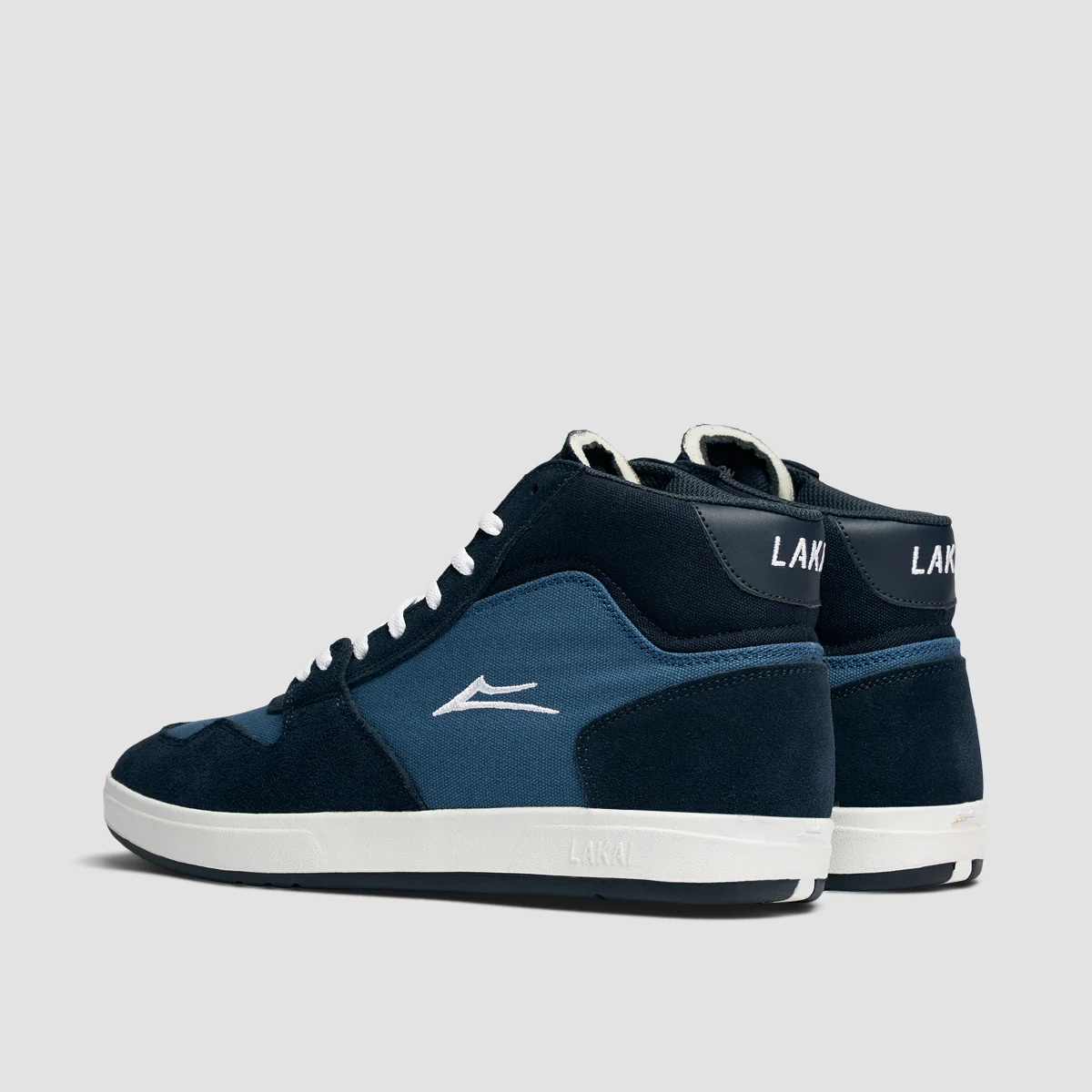 Lakai Villa Shoes - Slate/Navy Suede - Image 3