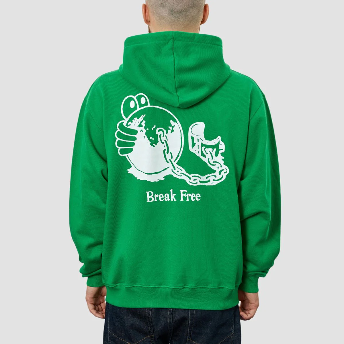 Last Resort AB Ball Pullover Hoodie Apple Green - Image 2
