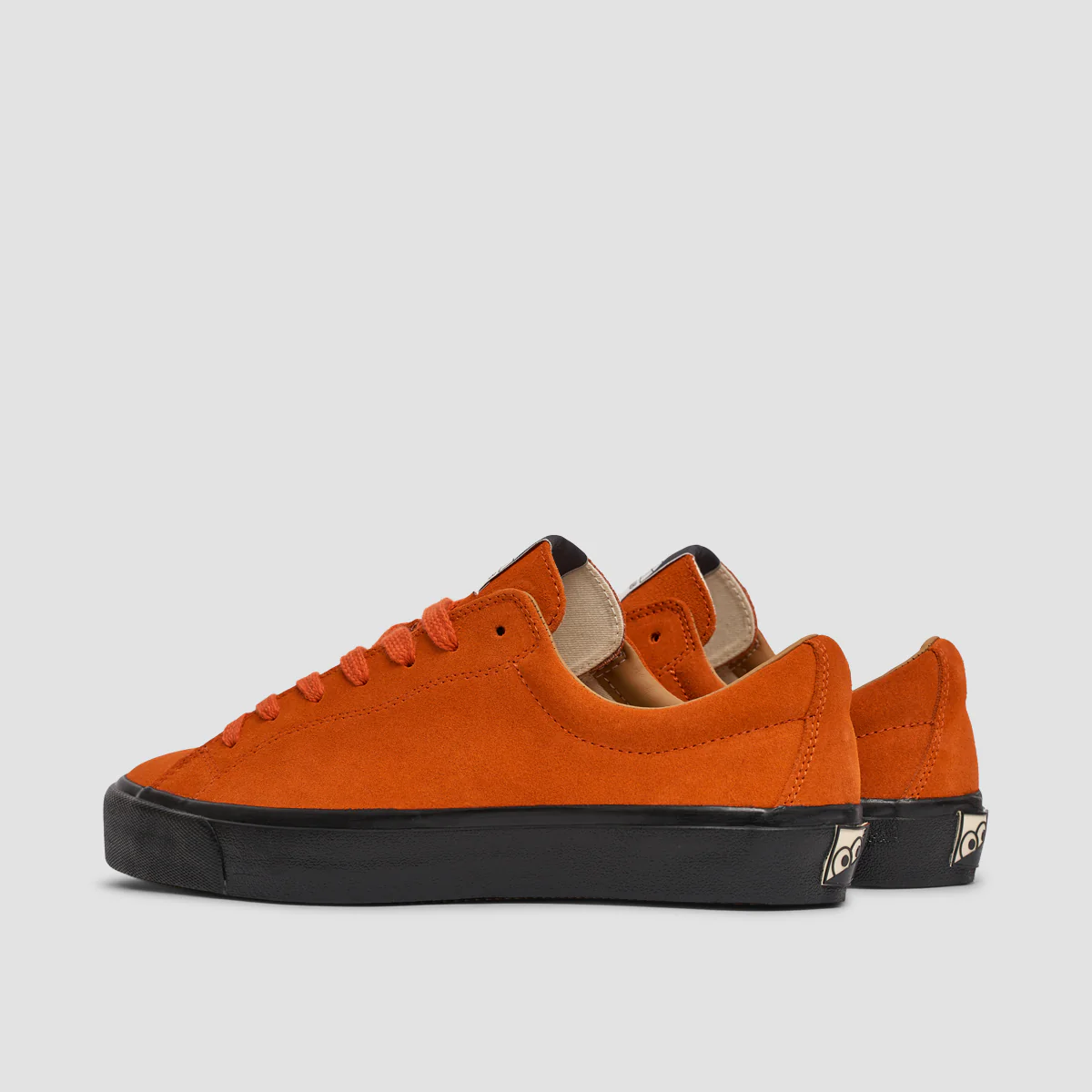 Last Resort AB VM003 Suede Lo Shoes - Flame Orange/Black - Image 3