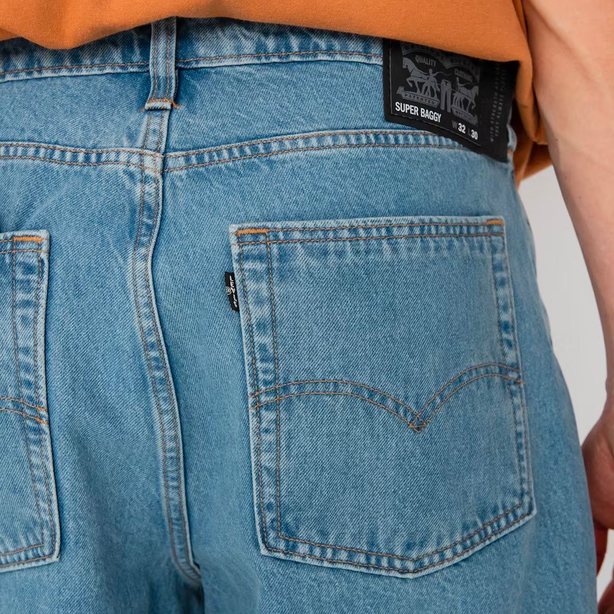 Levi’s® Skate Super Baggy Jeans Vertigo Blue Rinse - Image 3