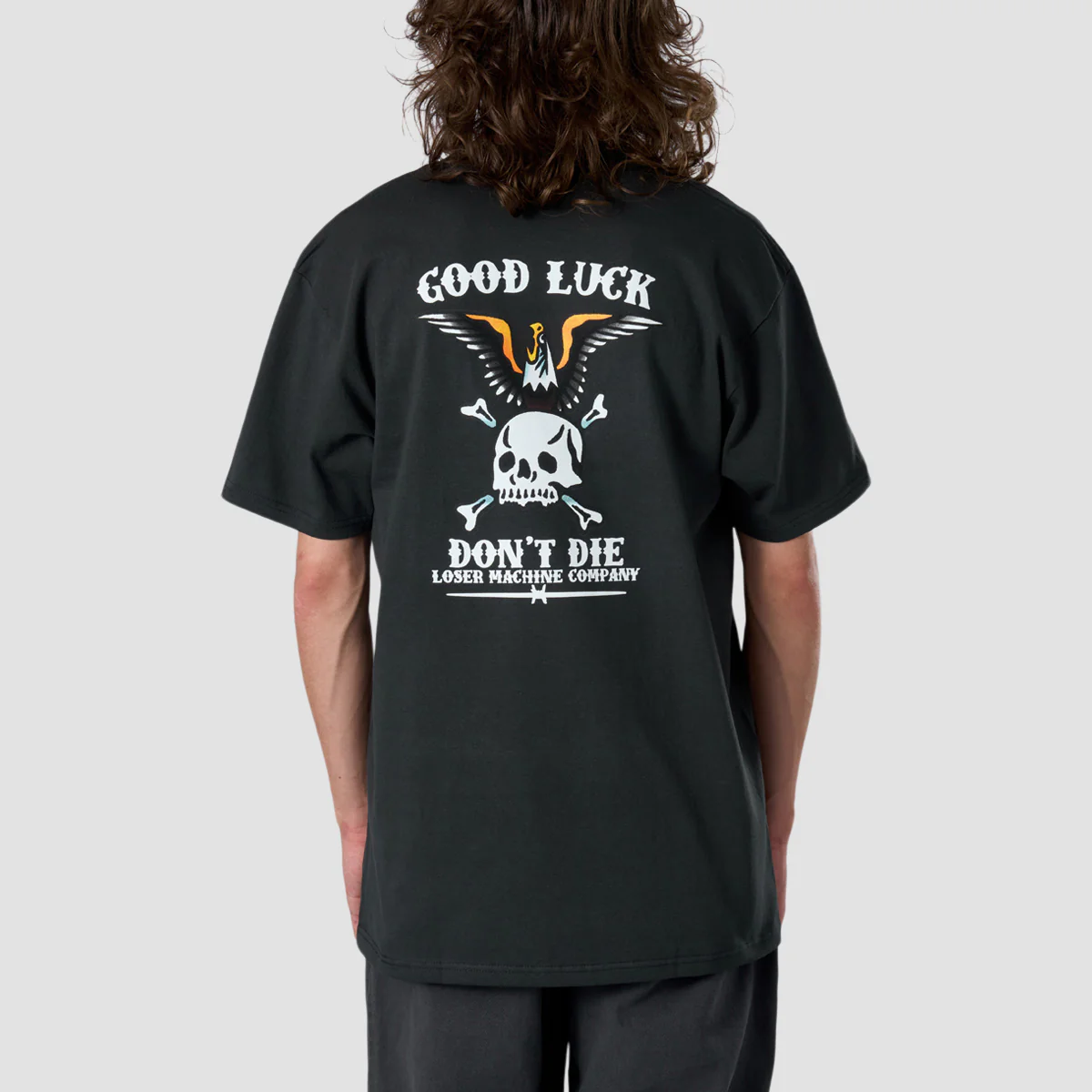Loser Machine Hardened T-Shirt Vintage Black - Image 3
