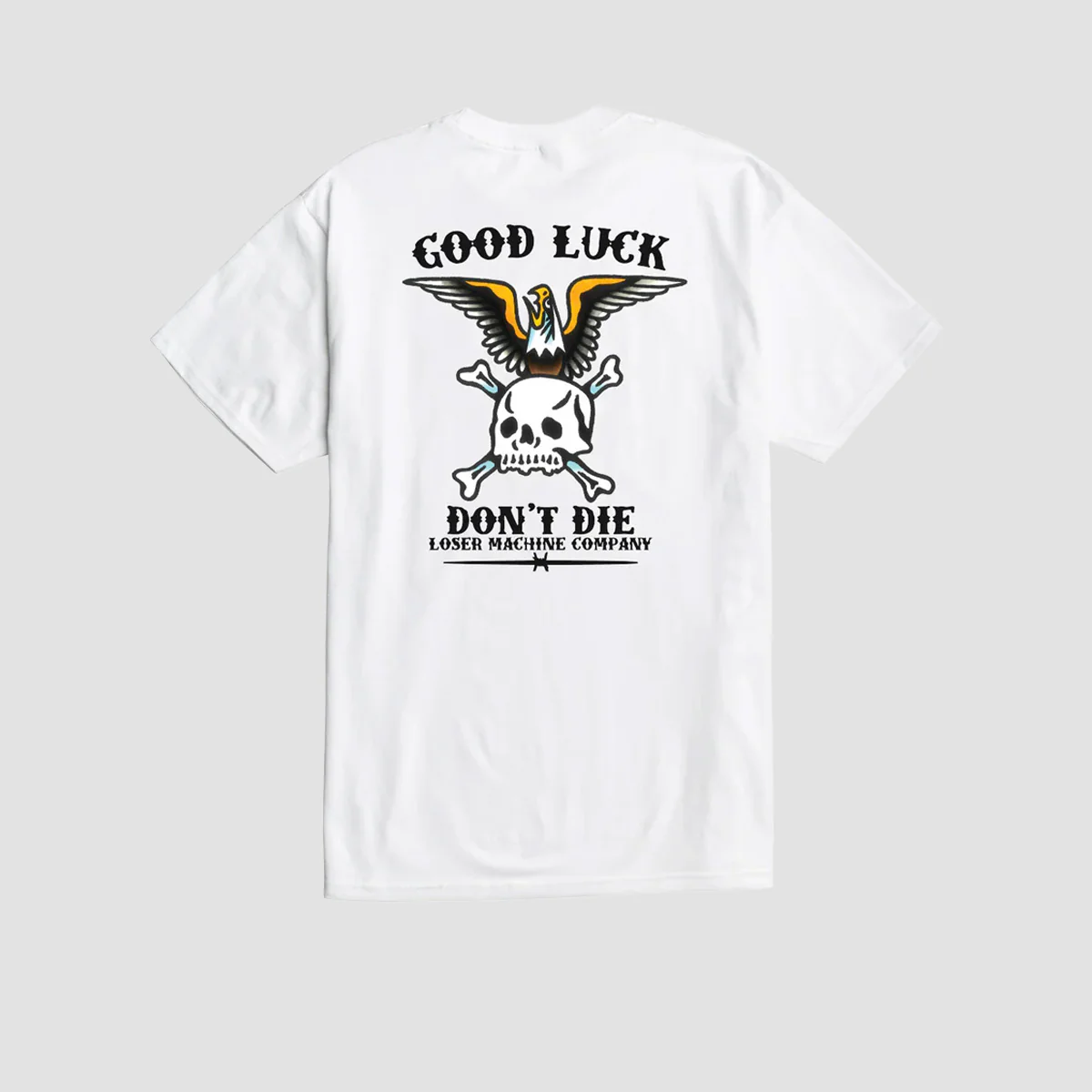 Loser Machine Hardened T-Shirt White - Image 2