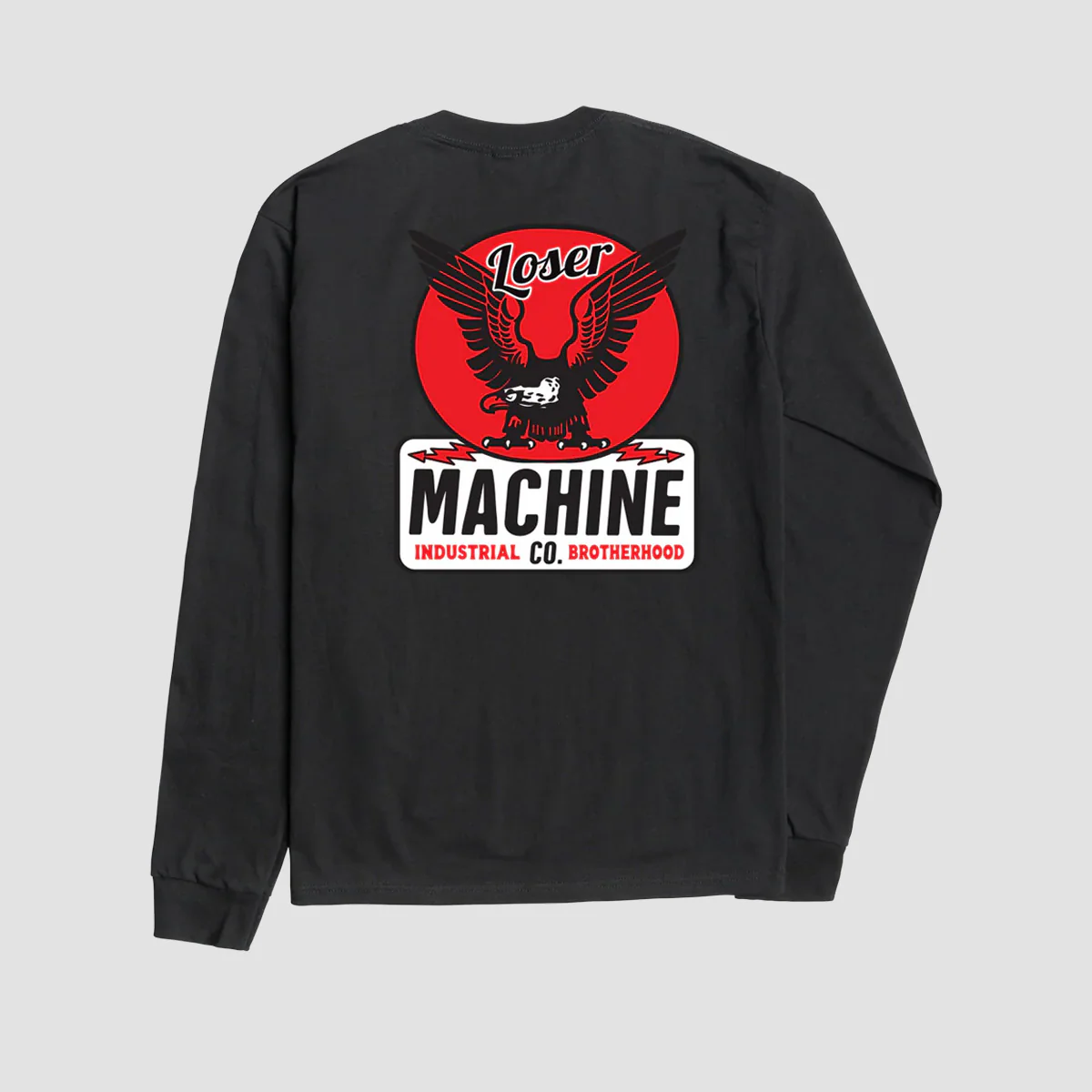 Loser Machine Power Band Longsleeve T-Shirt Black