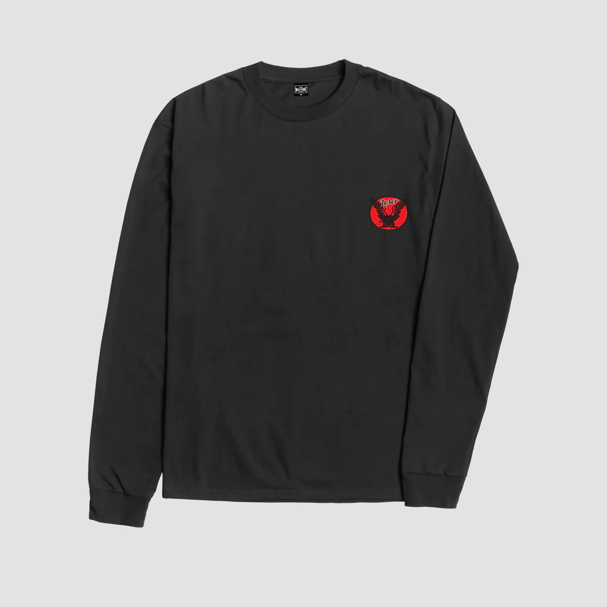 Loser Machine Power Band Longsleeve T-Shirt Black - Image 2