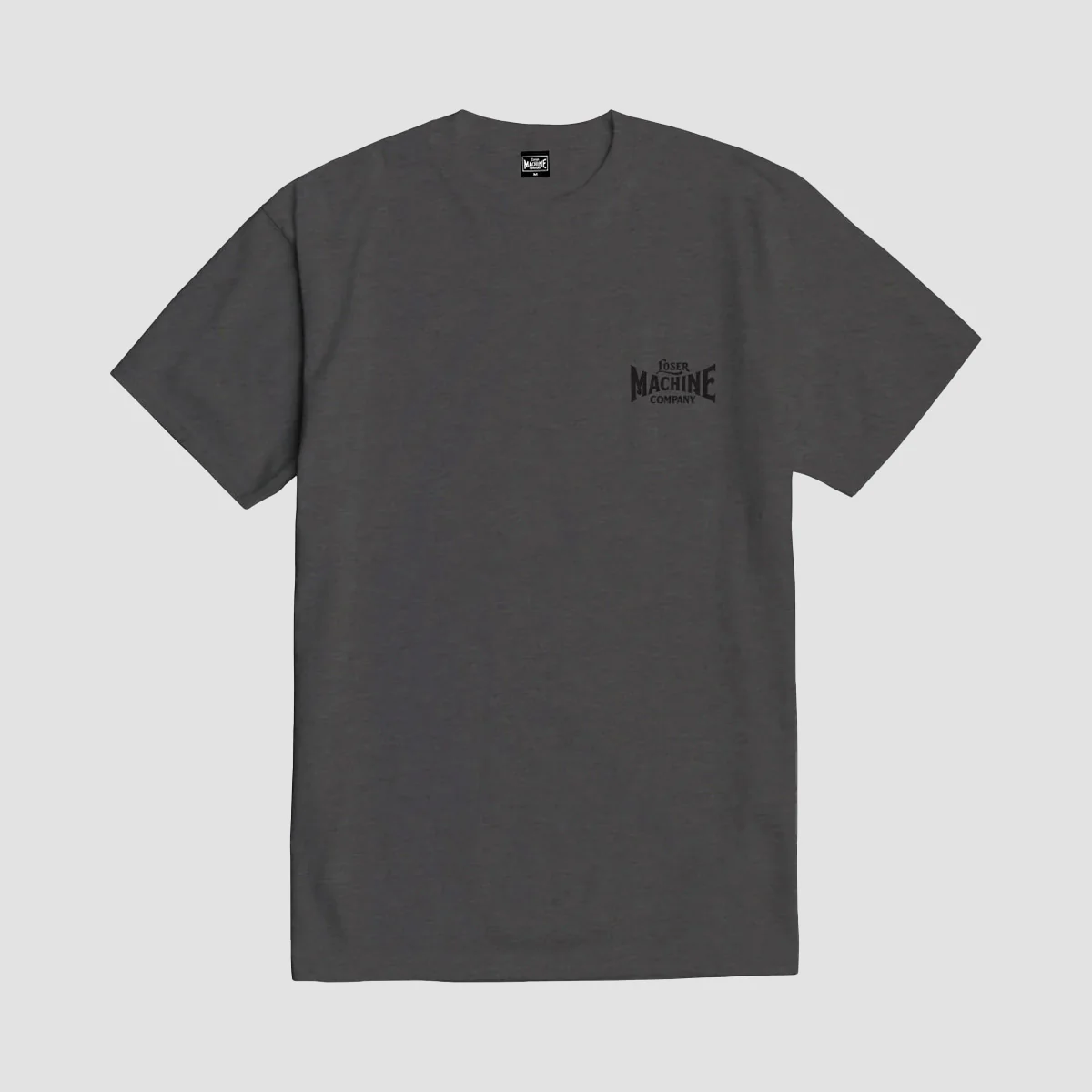 Loser Machine Santa Fe T-Shirt Heather Charcoal - Image 2