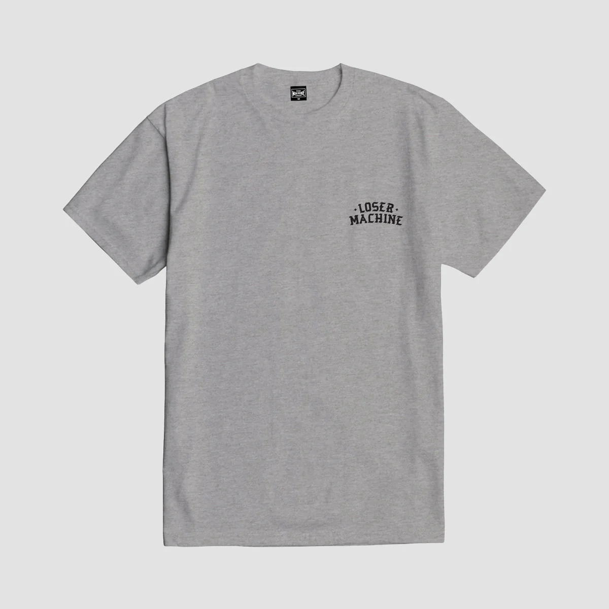 Loser Machine Speed & Skate II T-Shirt Heather Grey - Image 2
