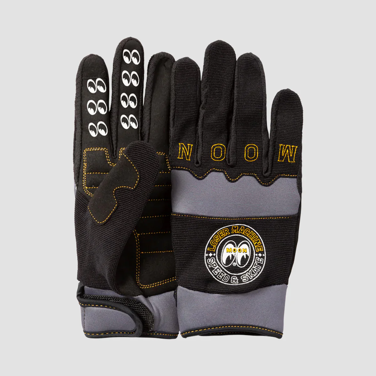 Loser Machine X Mooneyes Good Luck Gloves Black