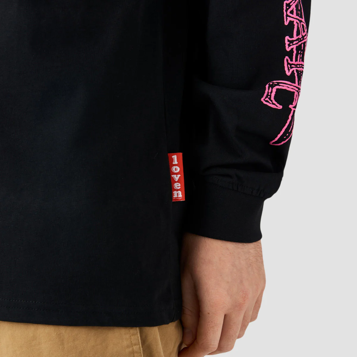 Lovenskate X Dungeon By French Longsleeve T-Shirt Black - Image 6
