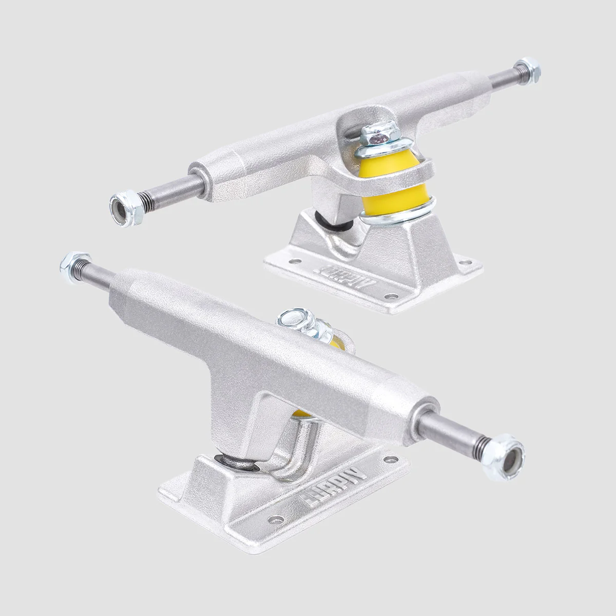 Lurpiv 160mm Skateboard Trucks 1 Pair Polished - 8.9" - Image 5