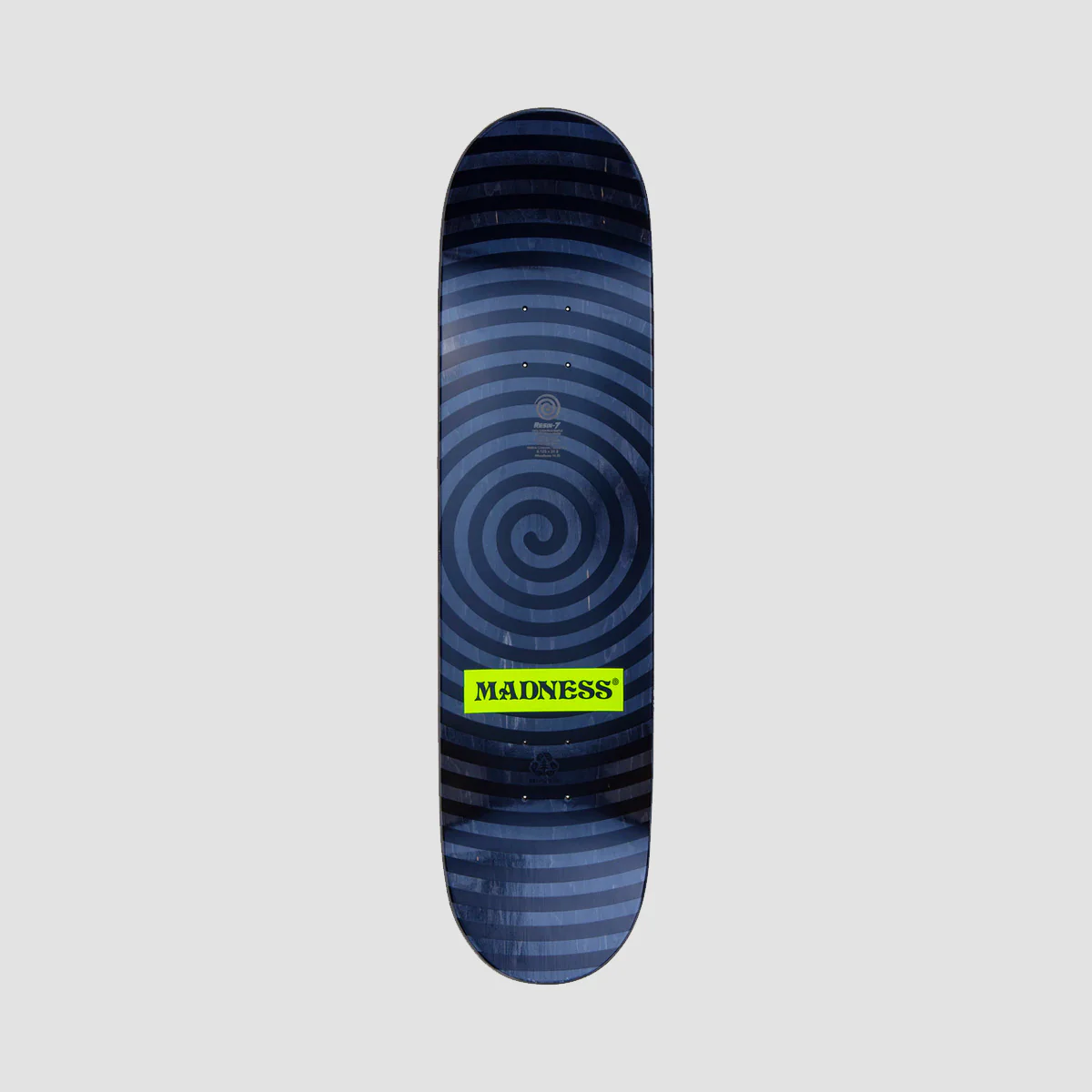 Madness Voices R7 Slick on Middle Section Skateboard Deck Green/Multi - 8.125" - Image 2
