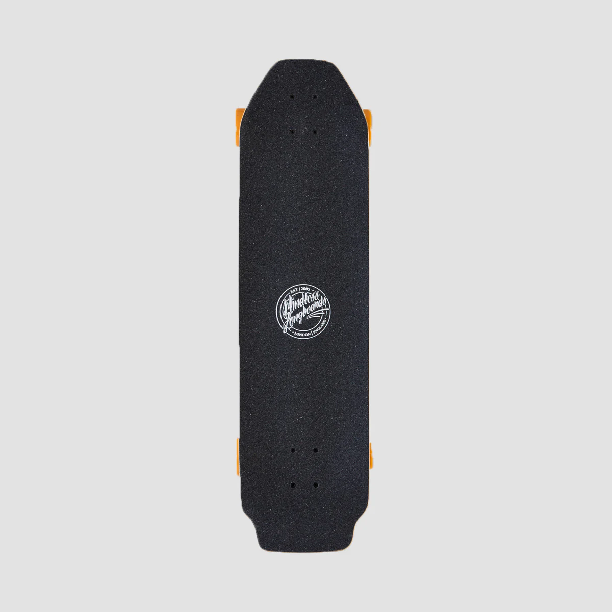 Mindless Voodoo Makali Downhill Skateboard With Orange Wheels - 35.5" (Slight Defects) - Image 2