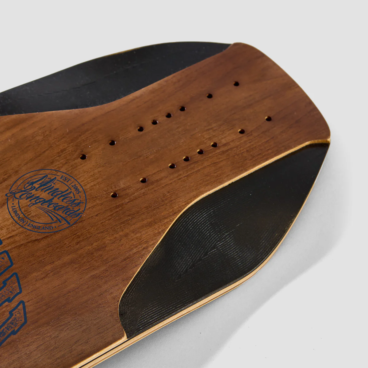 Mindless Voodoo Makali Orange Downhill Longboard Deck (Pre Gripped) - 35.5" - Image 3