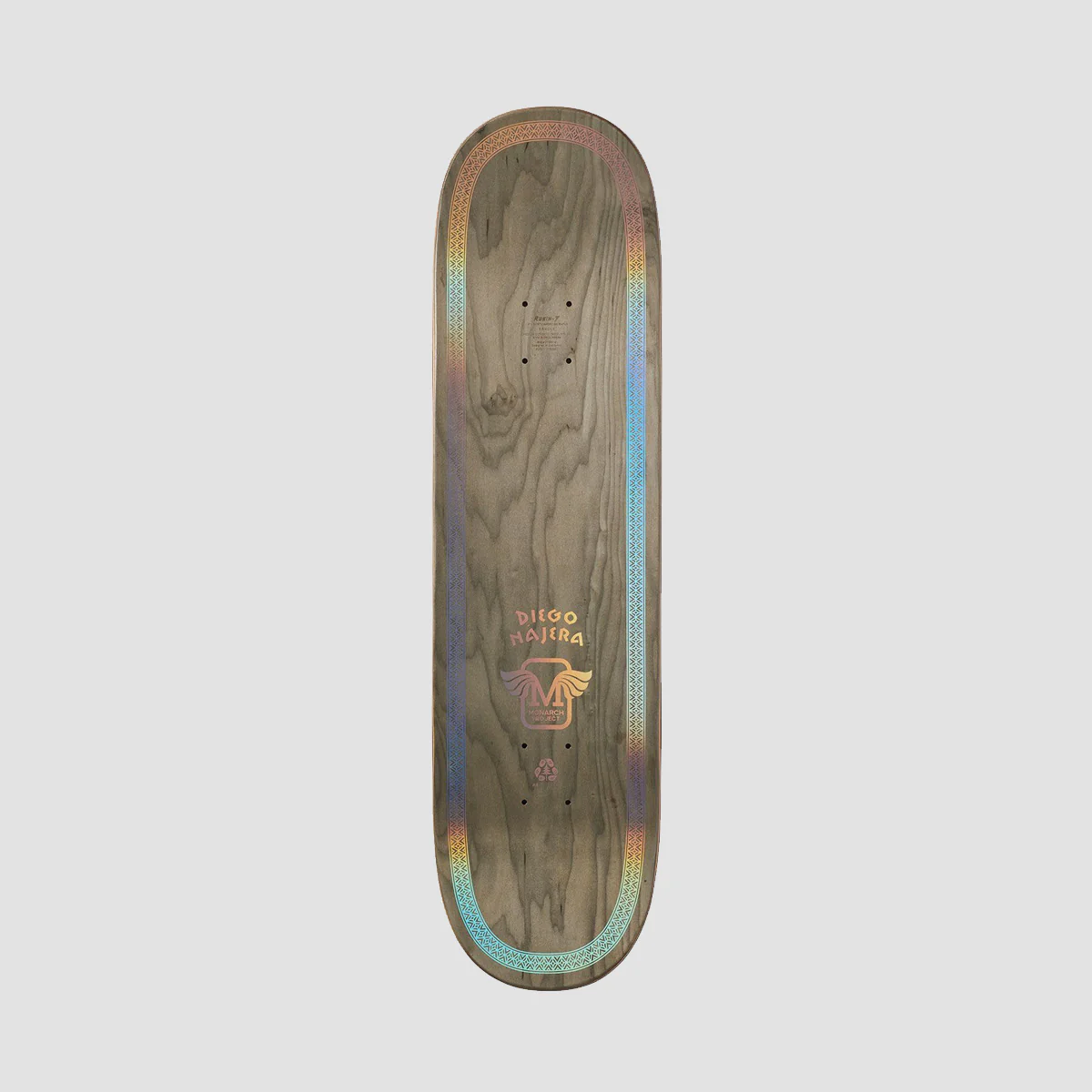 Monarch Project Atelier R7 Skateboard Deck Diego Najera/Red - 8.5" - Image 2
