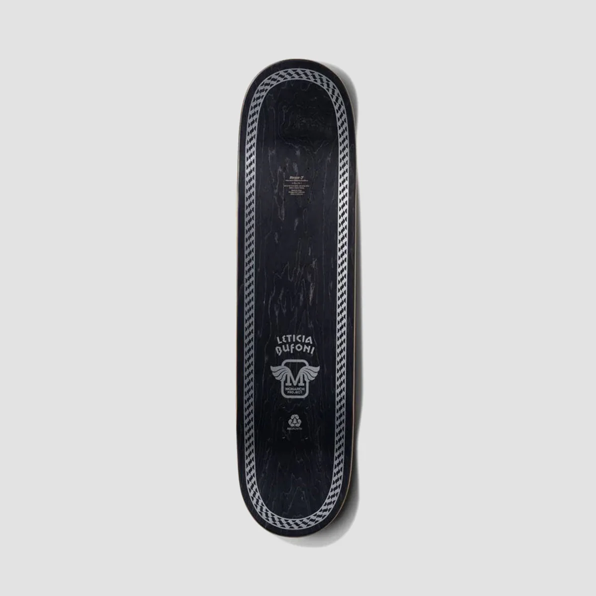Monarch Project Atelier R7 Skateboard Deck Leticia Bufoni/Yellow - 8.25" - Image 2