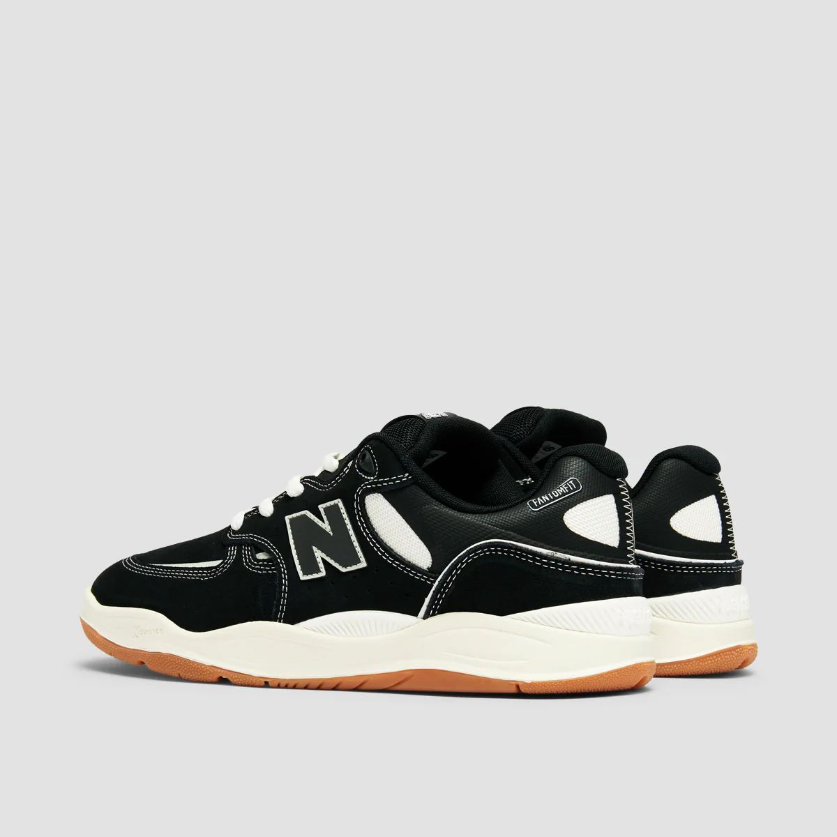 New Balance Numeric 1010 T Tiago Lemos Shoes - Black/Sea Salt - Image 3