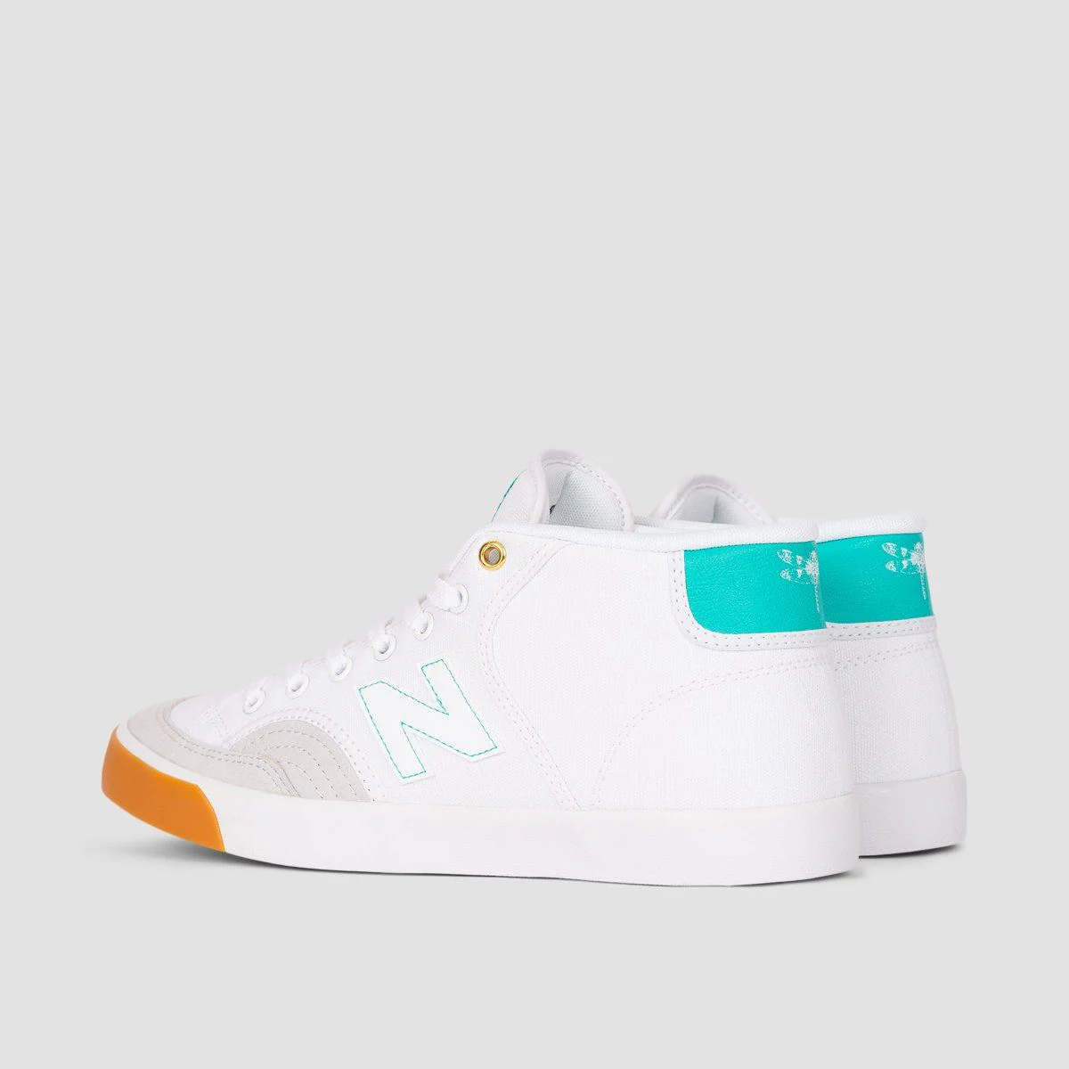 New Balance Numeric 213 Samarria Brevard Shoes - White/Blue - Image 3