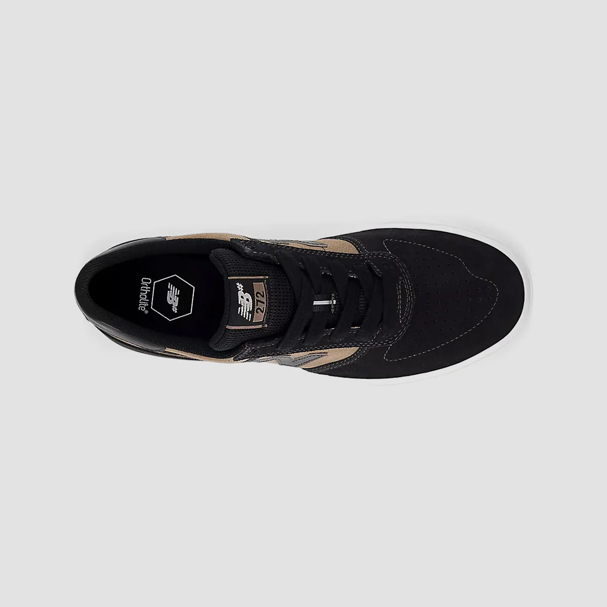 New Balance Numeric 272 Shoes - Black/Mushroom - Image 2