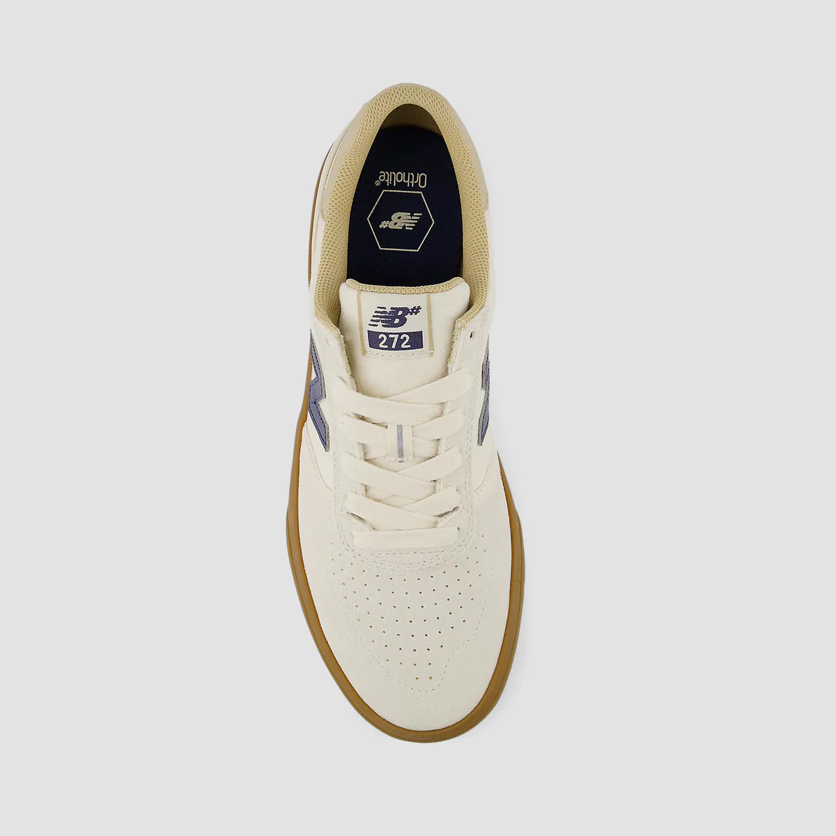 New Balance Numeric 272 Shoes - Sea Salt/Midnight - Image 3