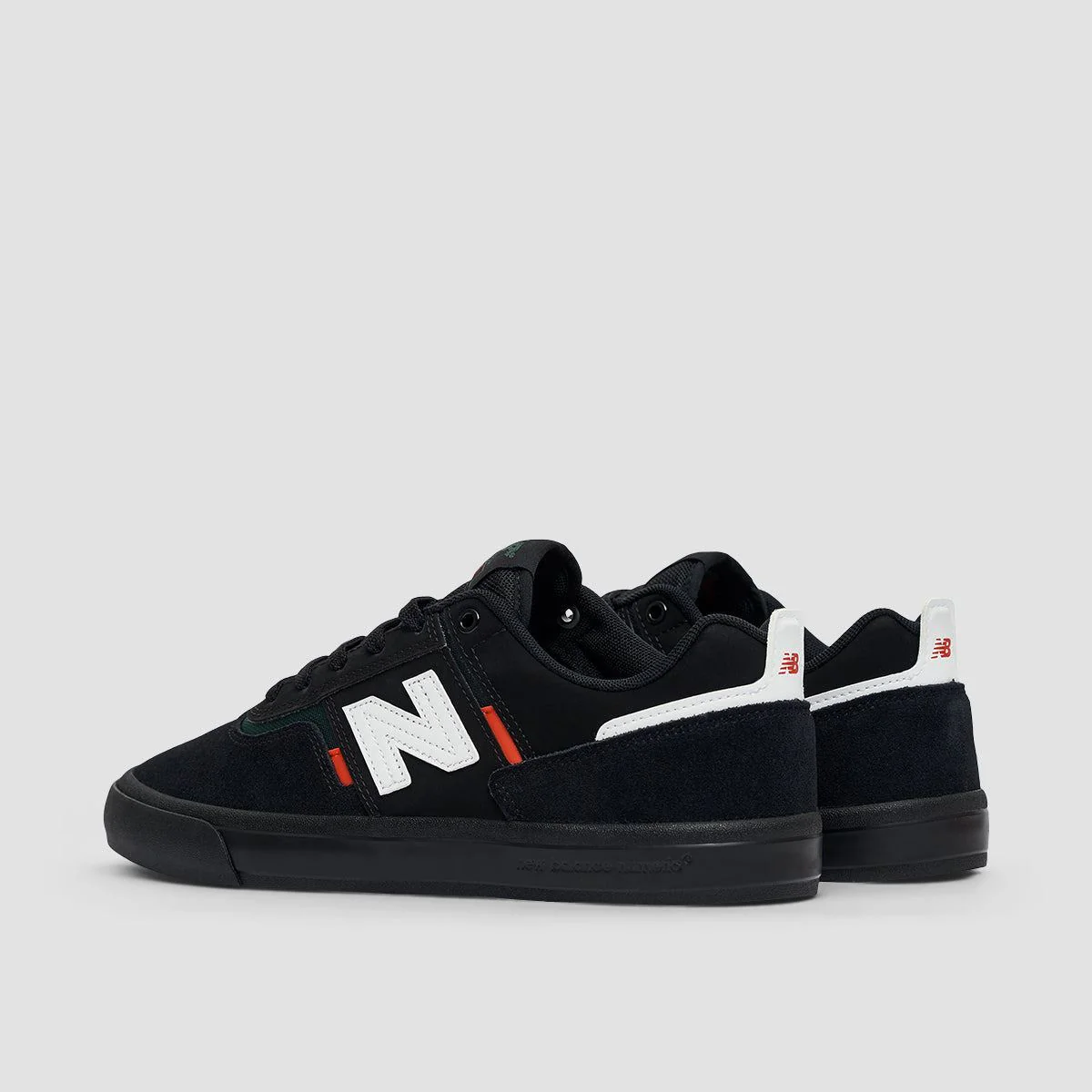 New Balance Numeric 306 Jamie Foy Shoes - Black/Red - Image 3