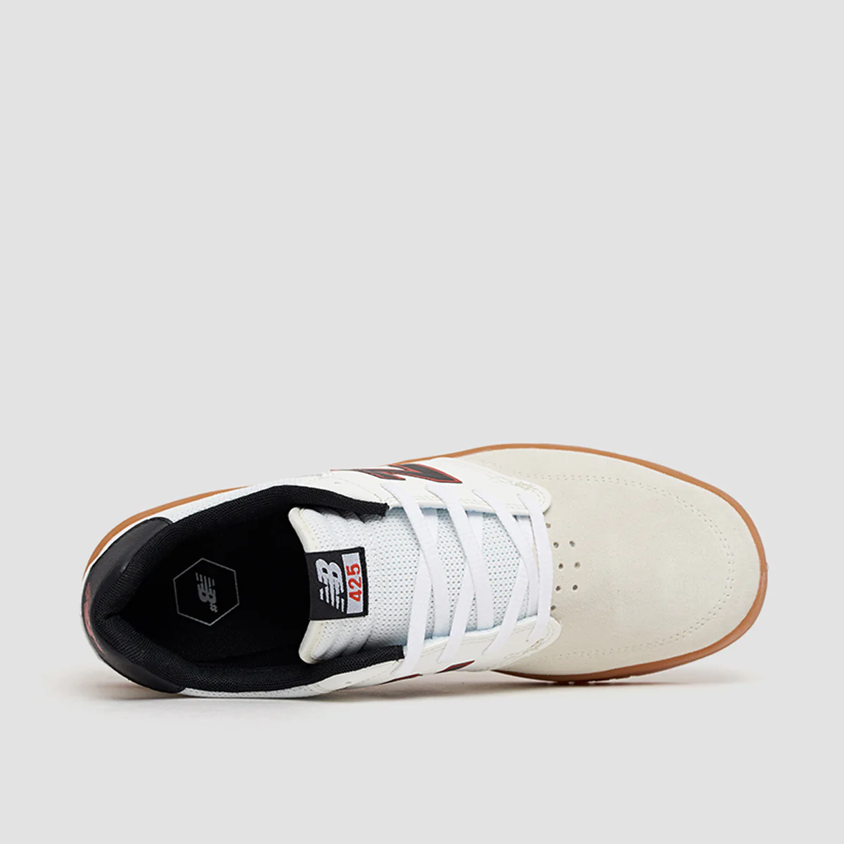 New Balance Numeric 425 Shoes - Sea Salt/Black - Image 4