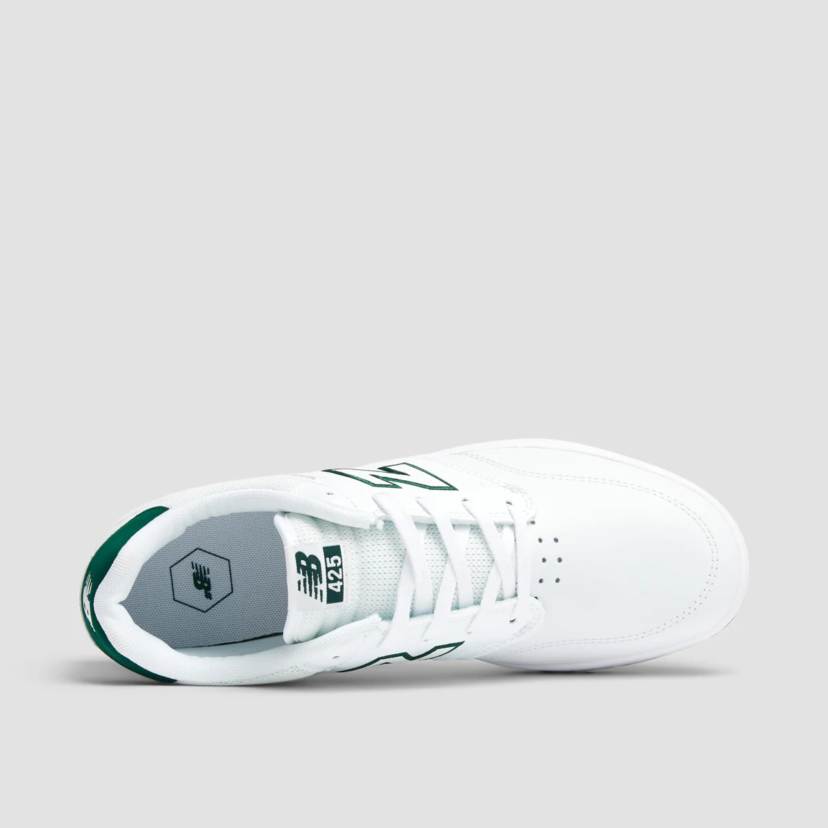 New Balance Numeric 425 Shoes - White/Green - Image 4