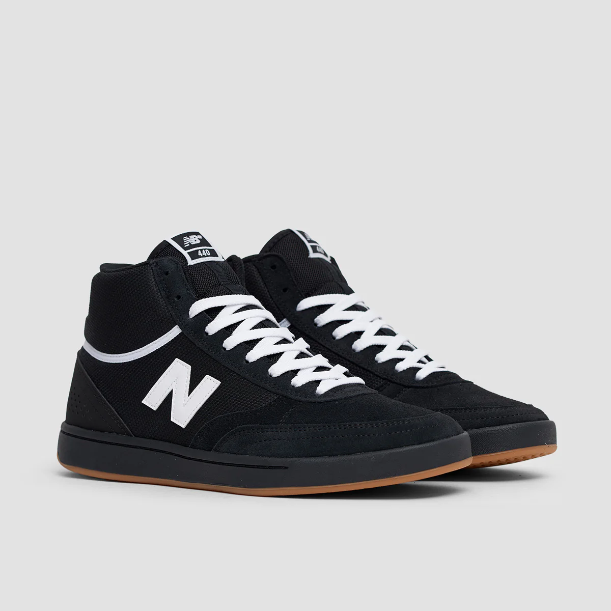 New Balance Numeric 440 High Shoes - Black/White - Image 2