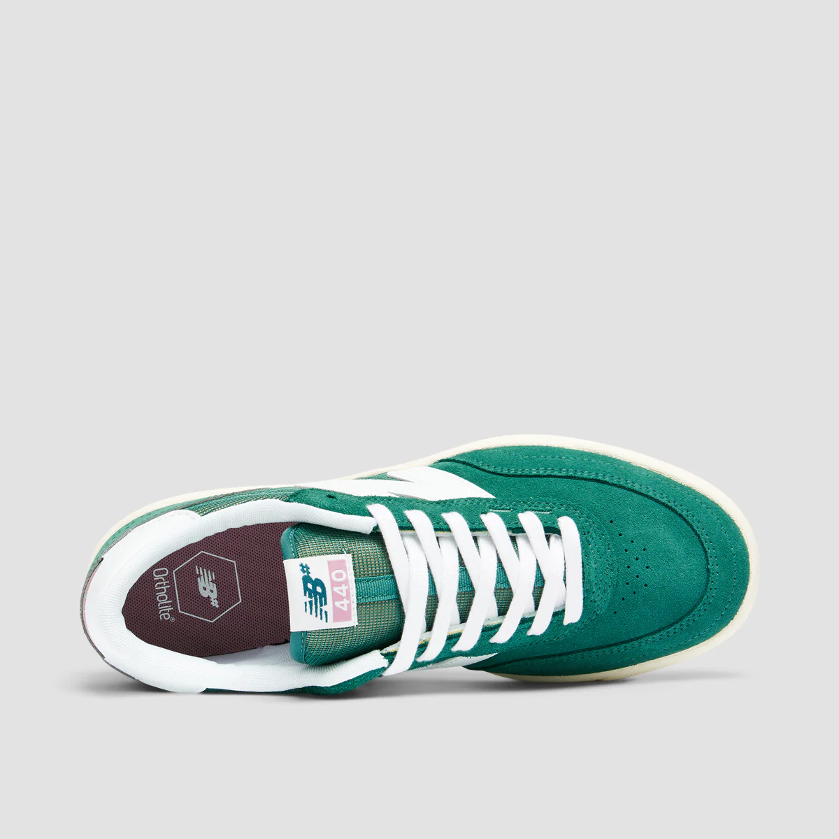 New Balance Numeric 440 V2 Shoes - New Spruce/White - Image 4