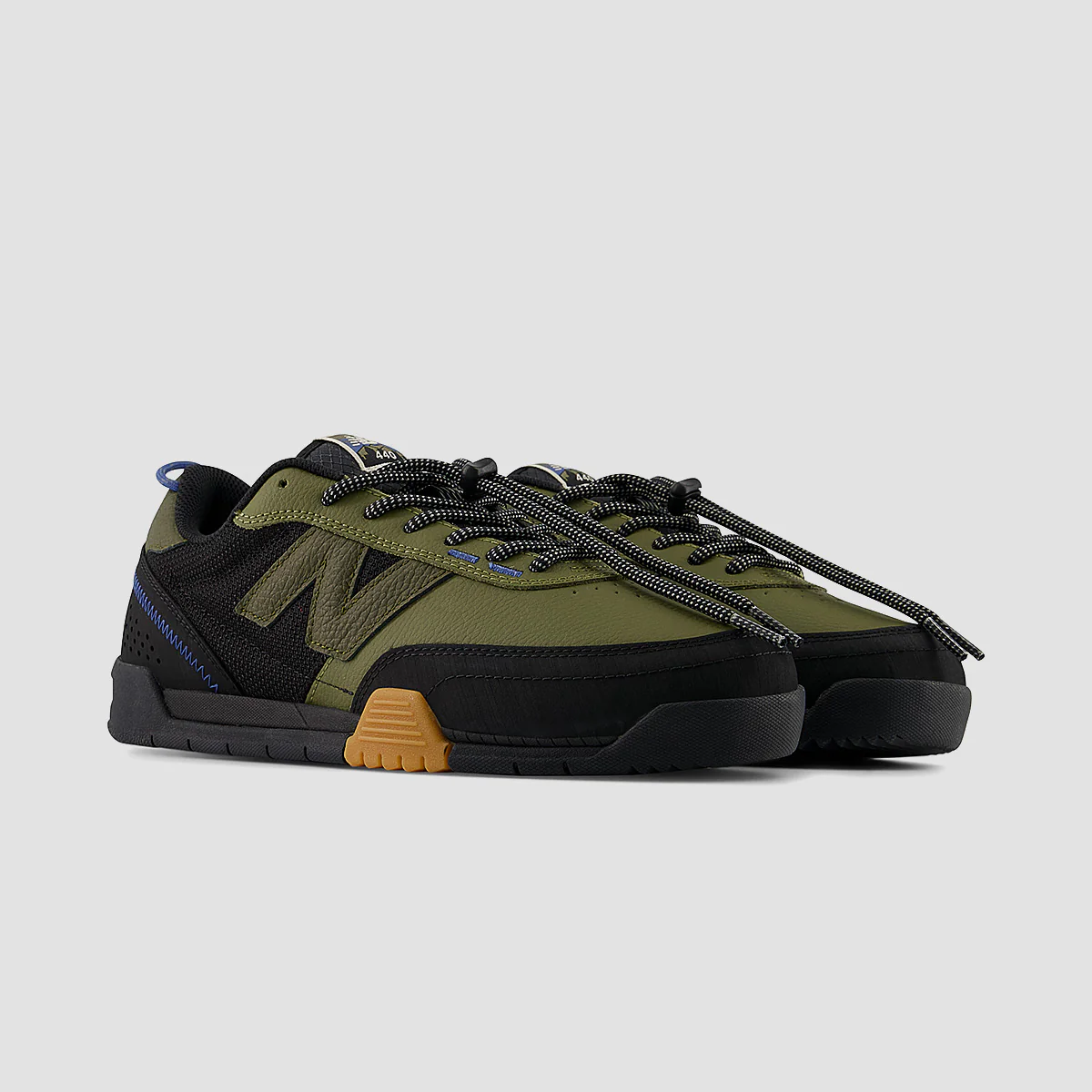 New Balance Numeric 440Wv2 Shoes - Woodland/Black - Image 2