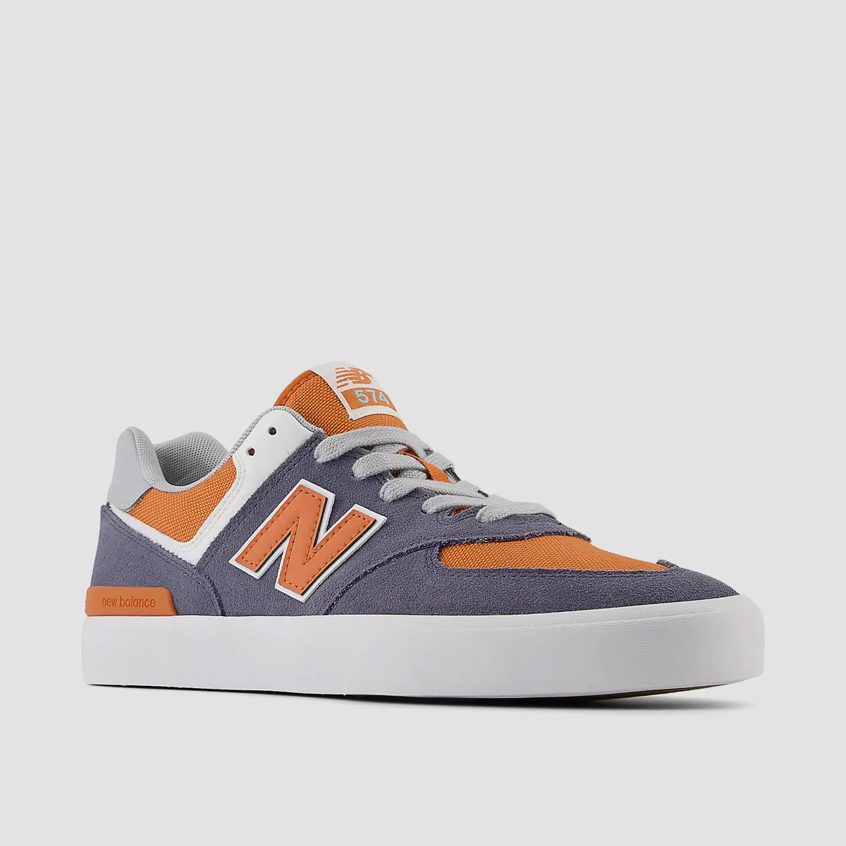New Balance Numeric 574 Shoes - Dark Arctic Grey/Infield Clay - Image 2