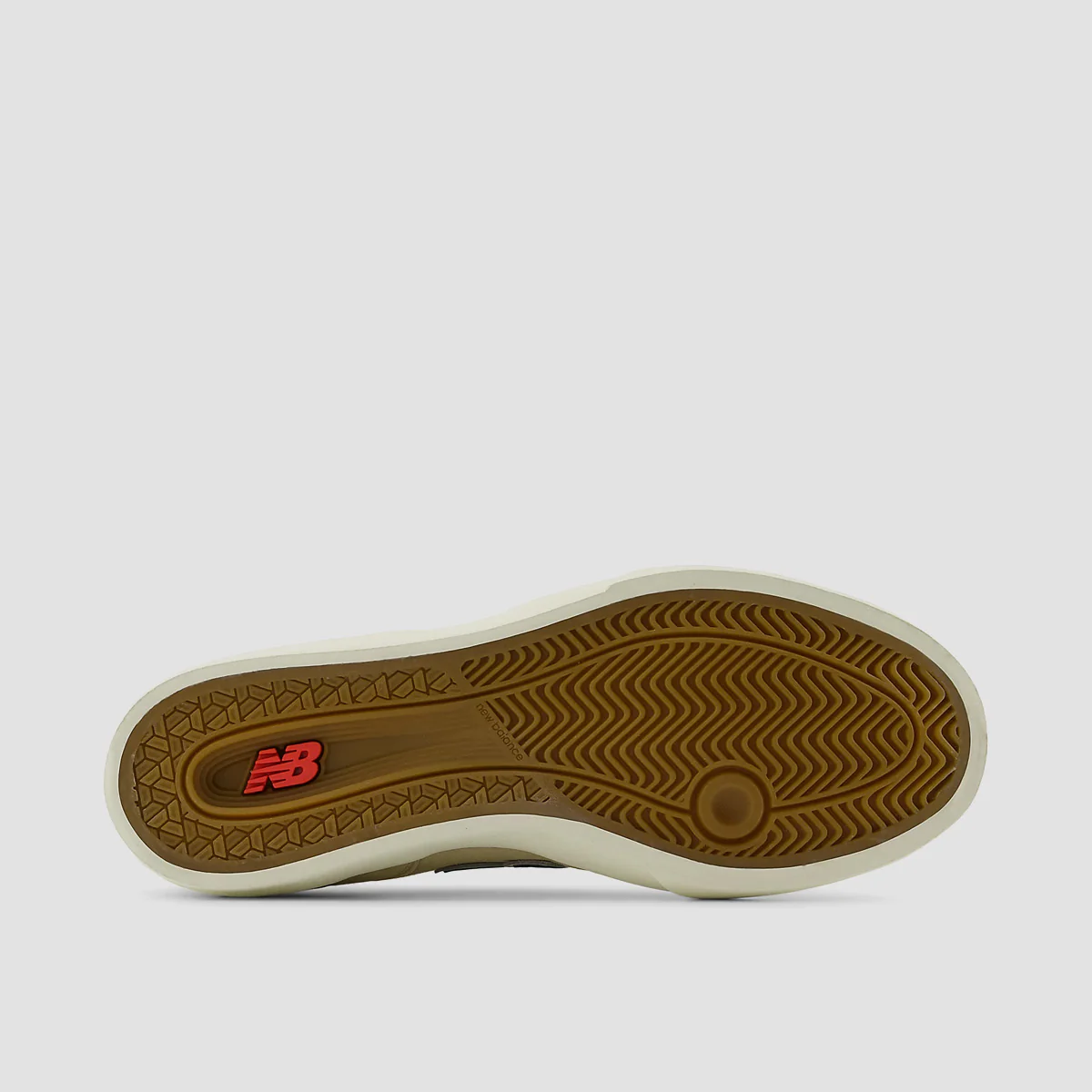 New Balance Numeric 574 Shoes - Tan/Forest Green - Image 5