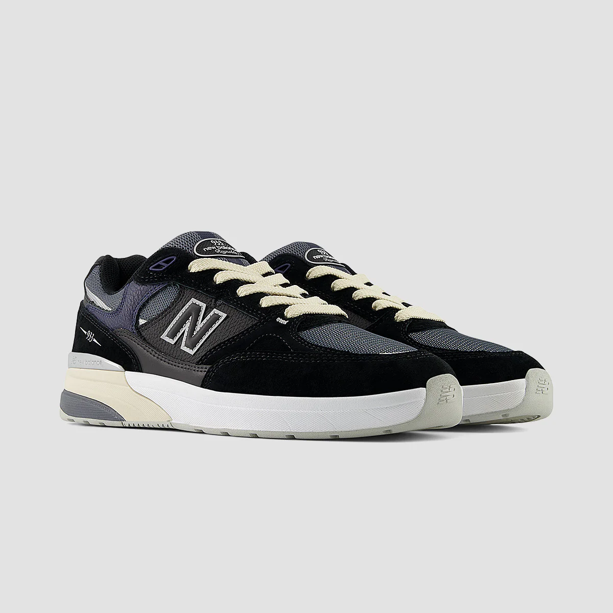 New Balance Numeric Andrew 933 Shoes - Black/Eclipse - Image 2