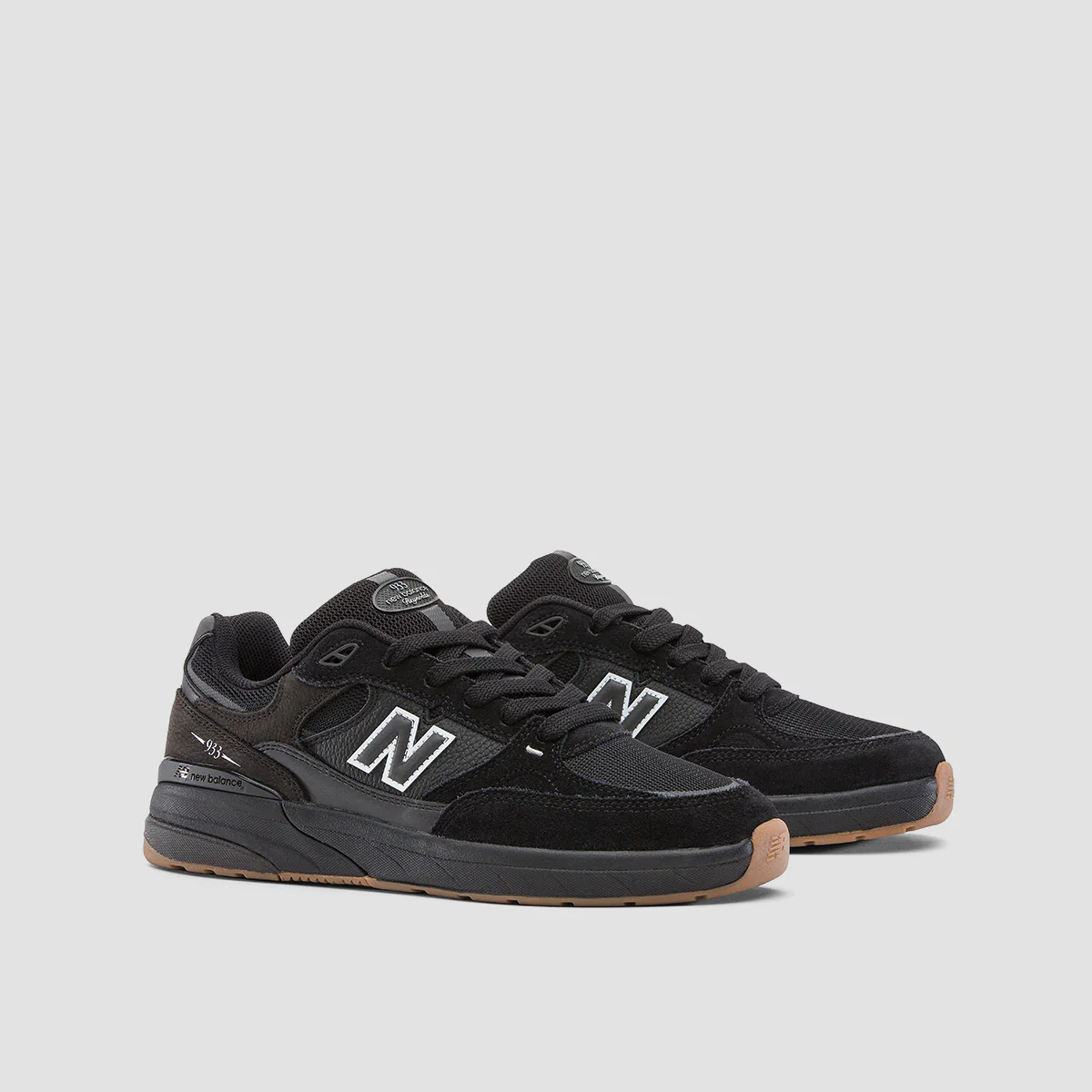 New Balance Numeric Andrew Reynolds 933 Shoes - Black/Black - Image 2