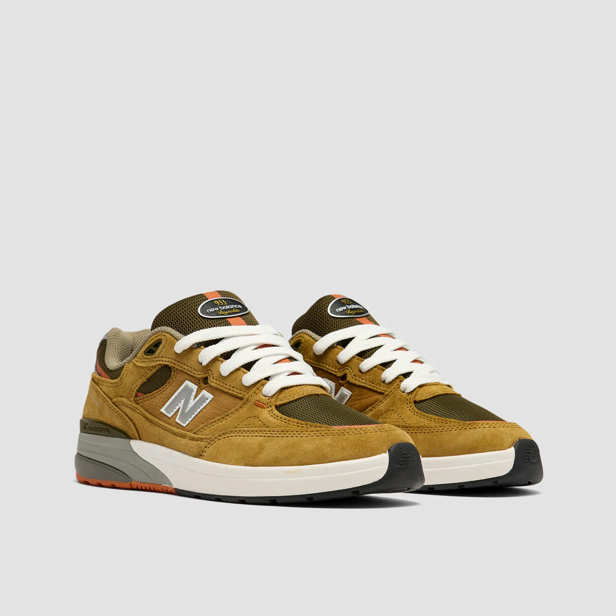 New Balance Numeric Andrew Reynolds 933 Shoes - Camel/Dark Brown - Image 2